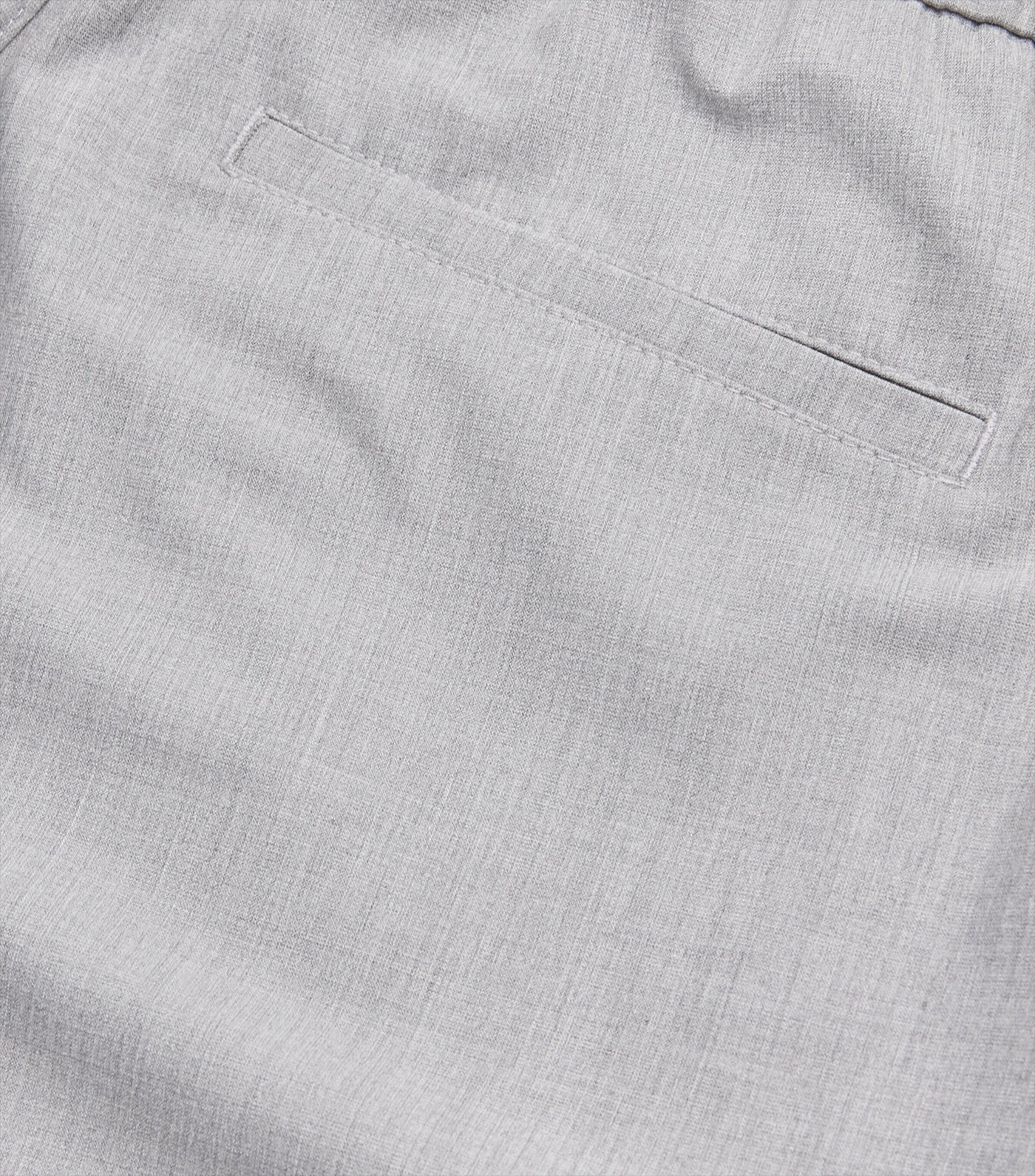 Marcus Straight Trousers 017 - GREY MELANGE Image 5