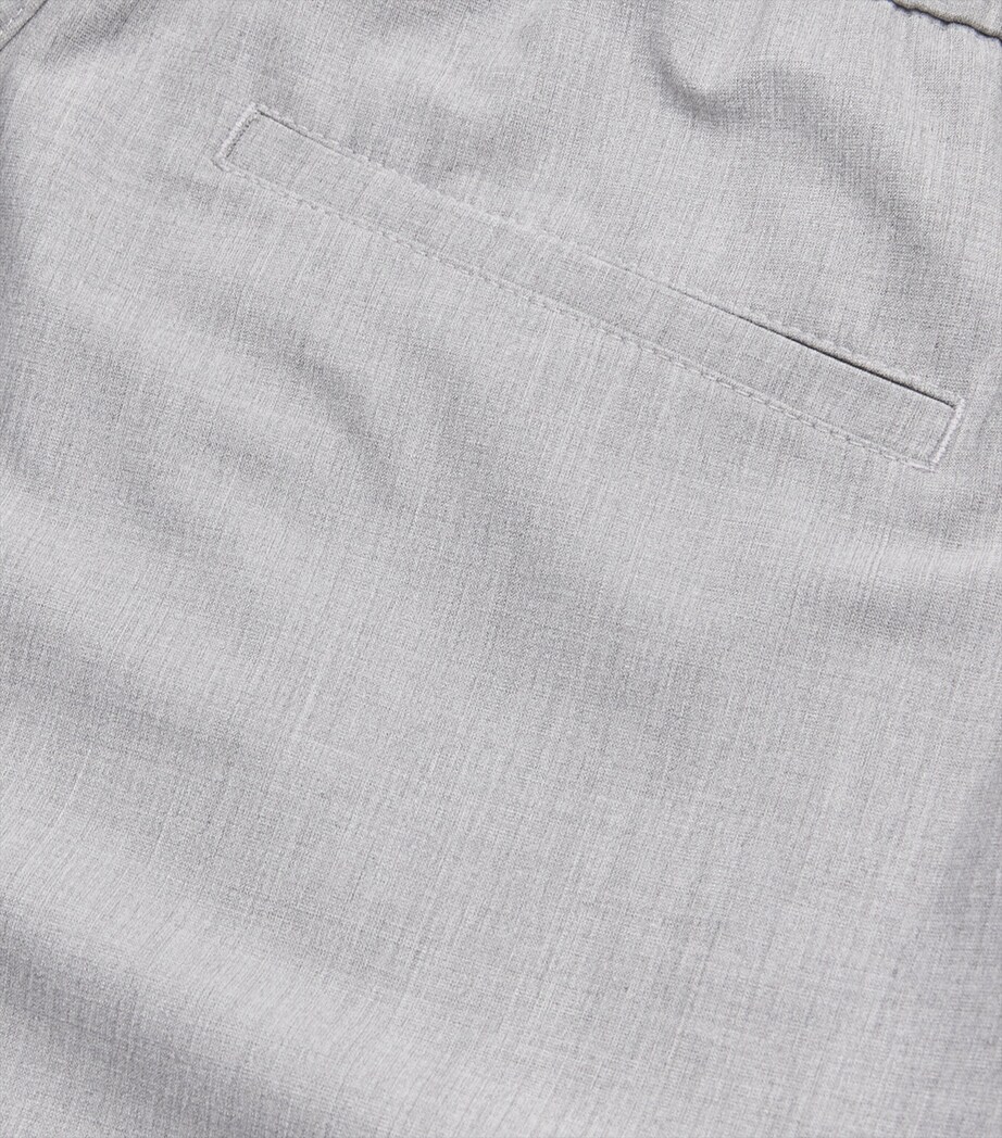 Marcus Straight Trousers 017 - GREY MELANGE Image 5