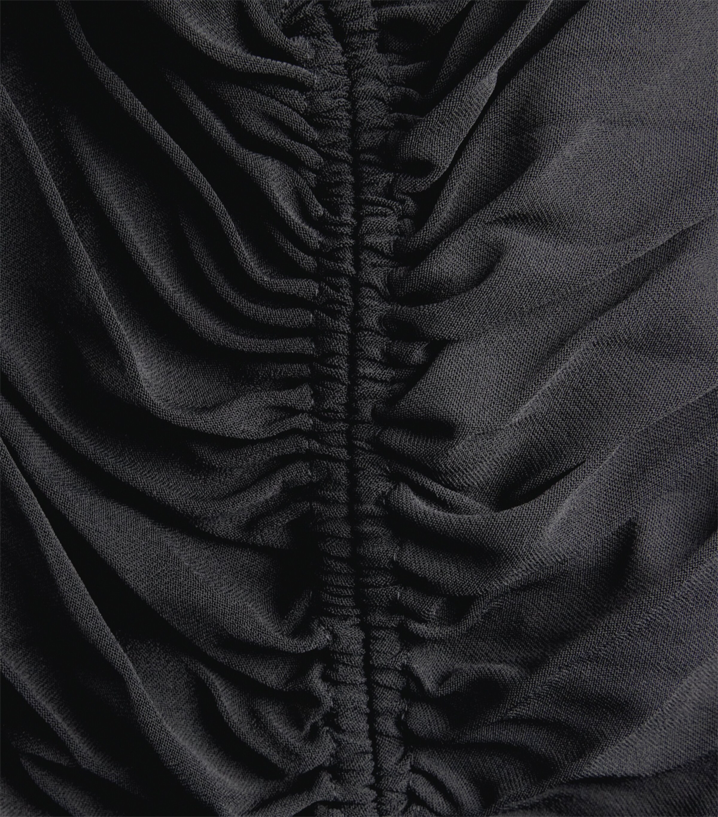 Moré Noir Womens Chiffon Brighton Maxi Dress Black Image 6