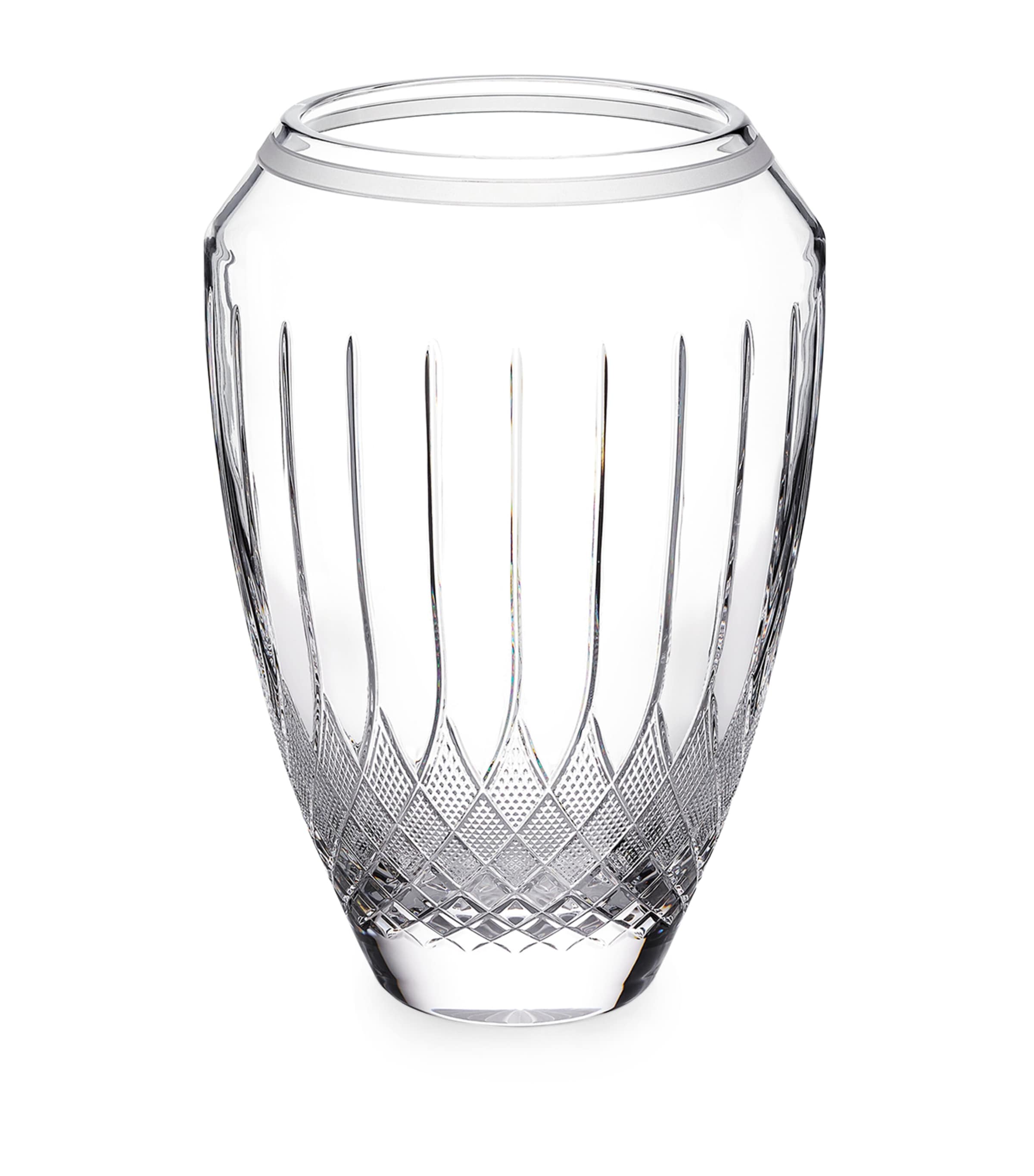 Waterford Crystal Lismore Arcus Vase In Clear