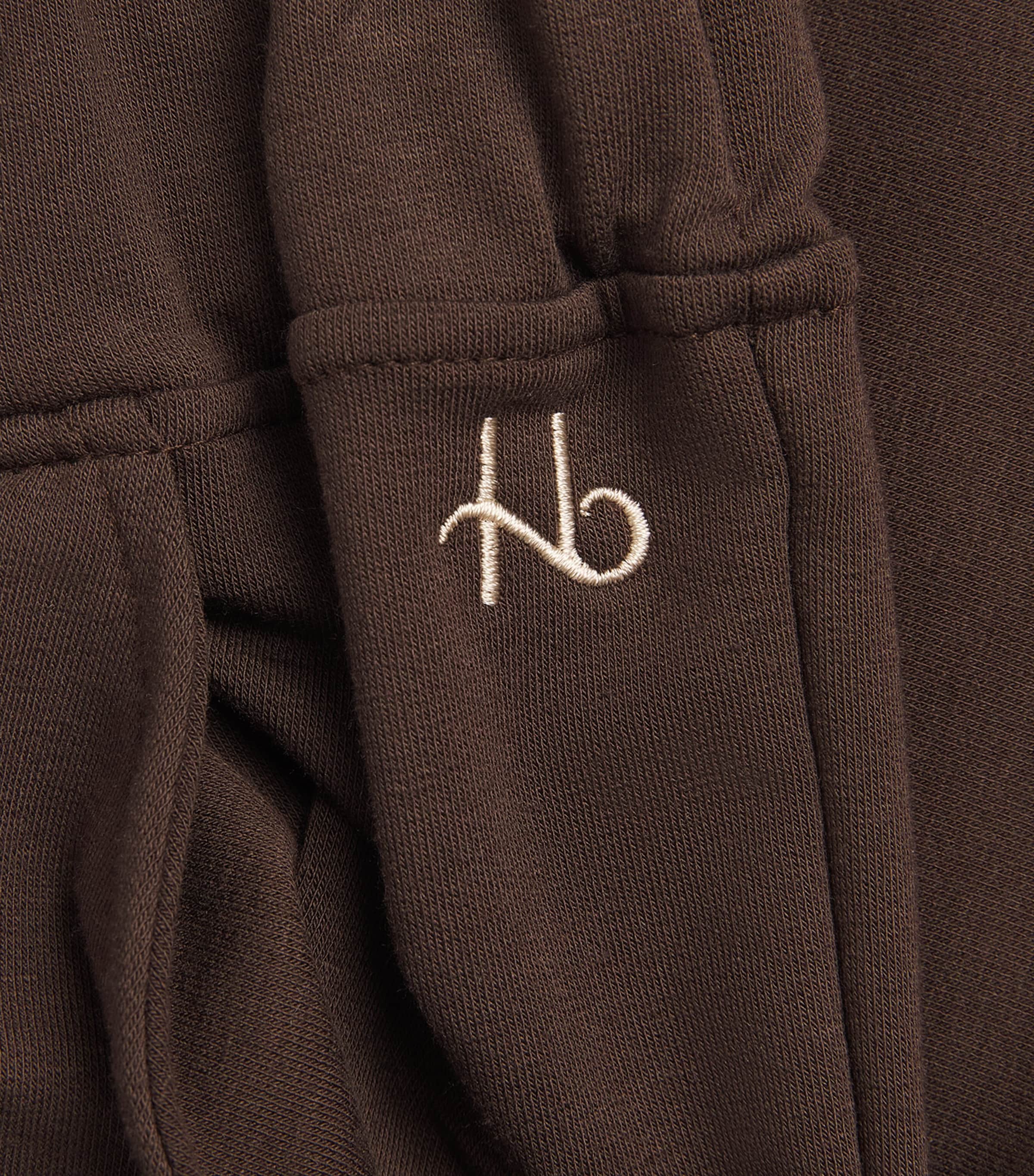 Homebody Mens Jersey Snuggle Shorts Coffee Bean Image 6