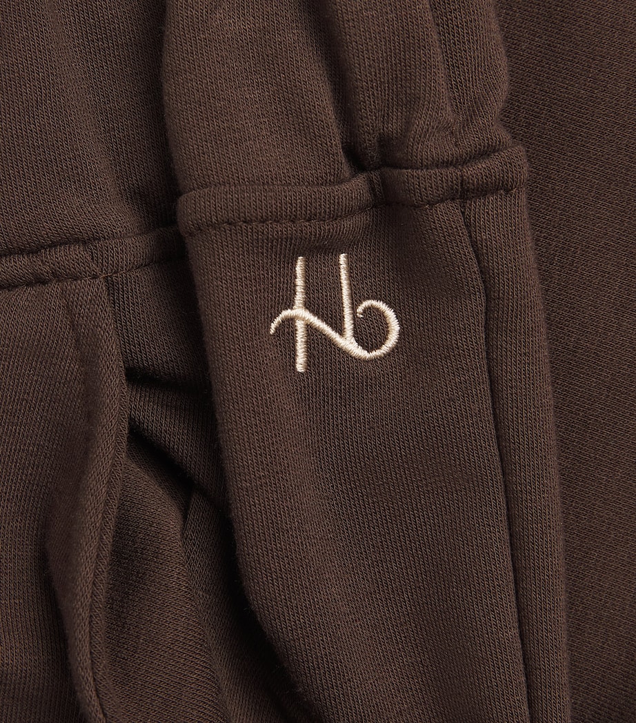 Homebody Mens Jersey Snuggle Shorts Coffee Bean Image 6