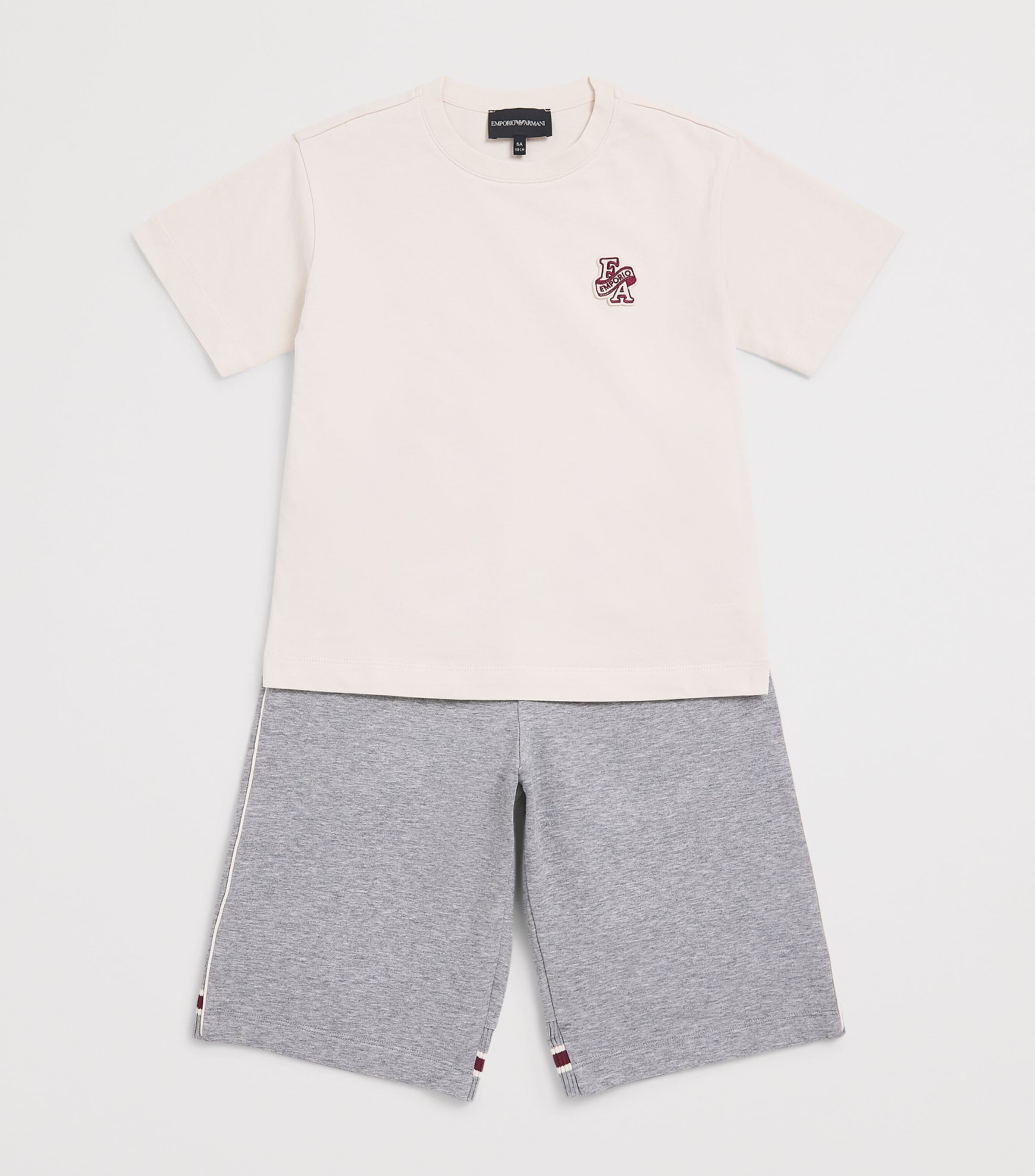 Emporio Armani Kids Logo Patch T-Shirt and Sweatpants (4-16 Years) G W Image 3