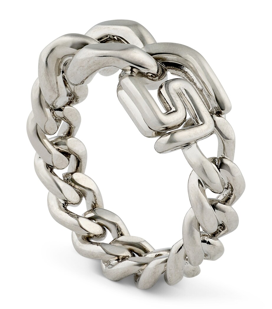 Givenchy Brass Chain G Ring Image 1