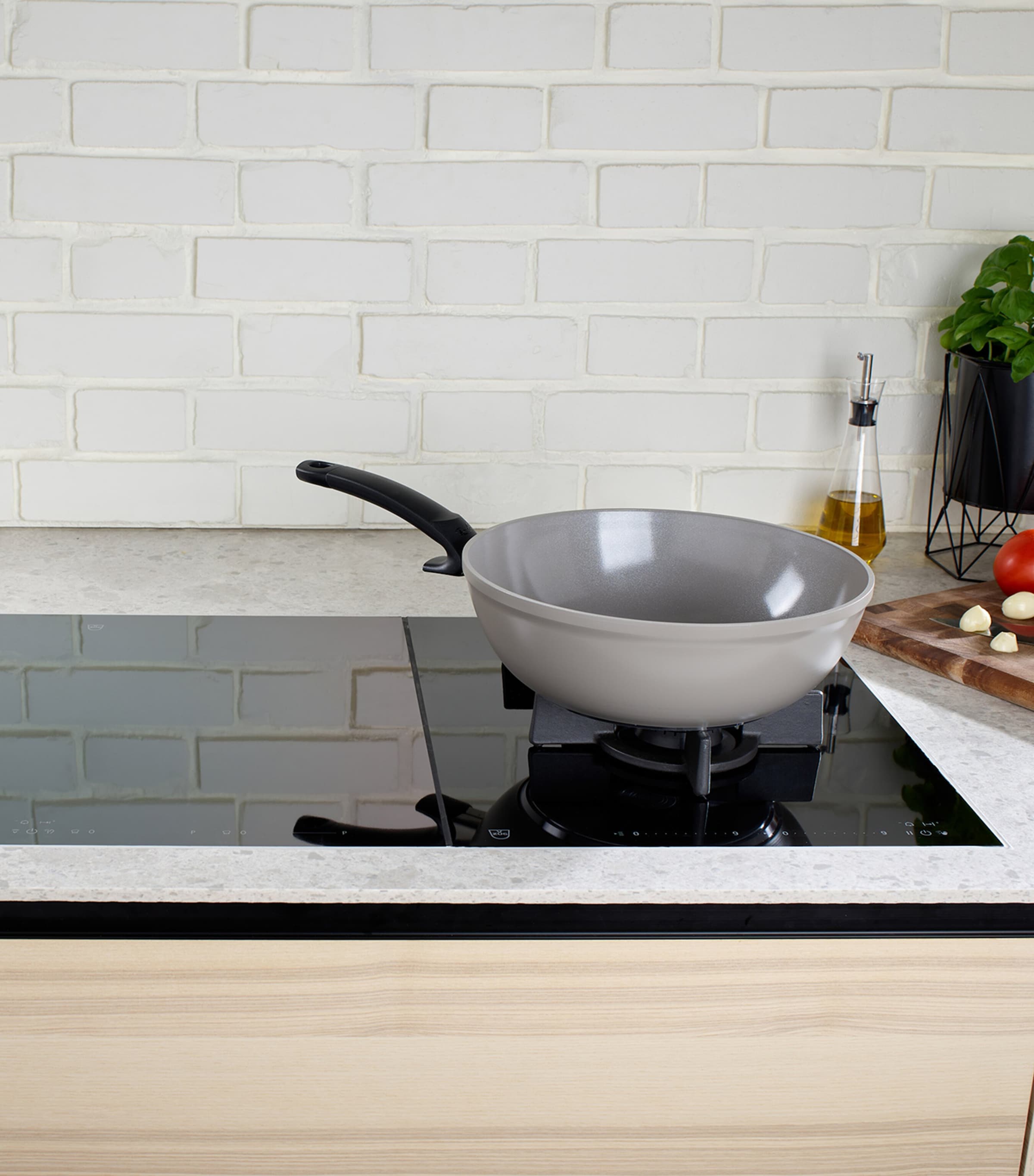 Ceratal Wok (28cm) GREY Image 6