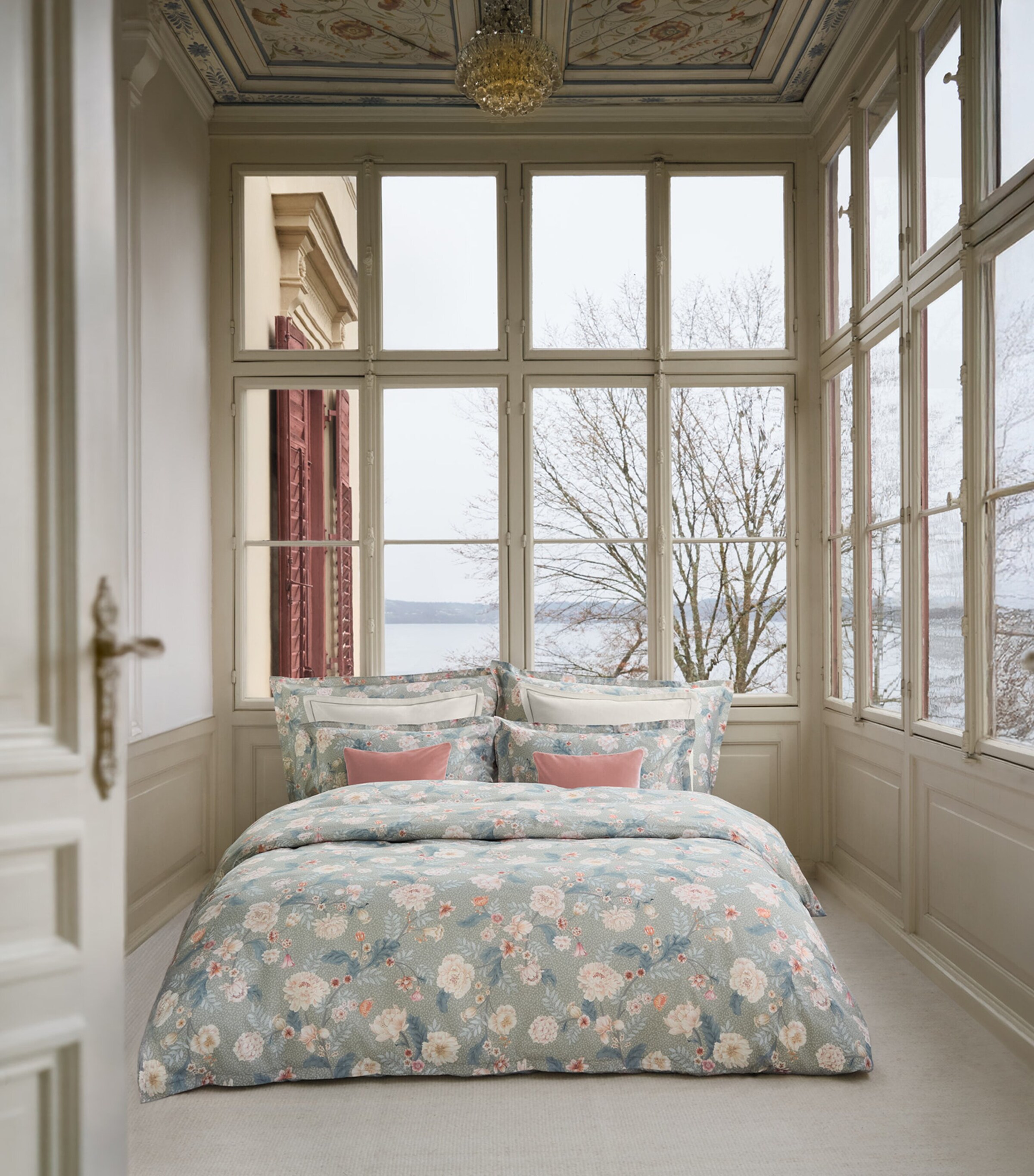 Schlossberg Zelda King Oxford Pillowcase (50cm x 90cm) Vert Image 2