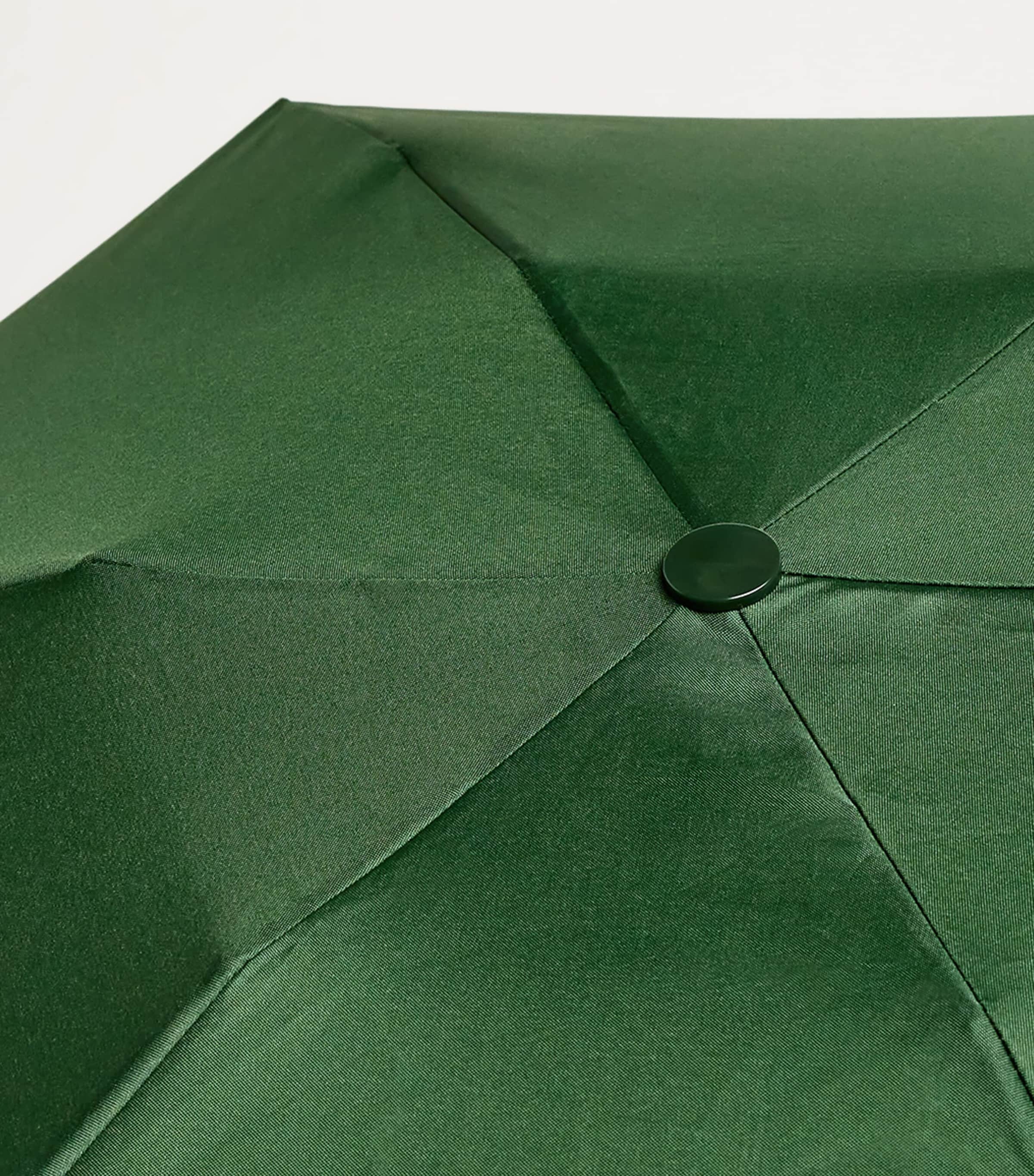 Harrods Logo Umbrella Dark Green Image 2