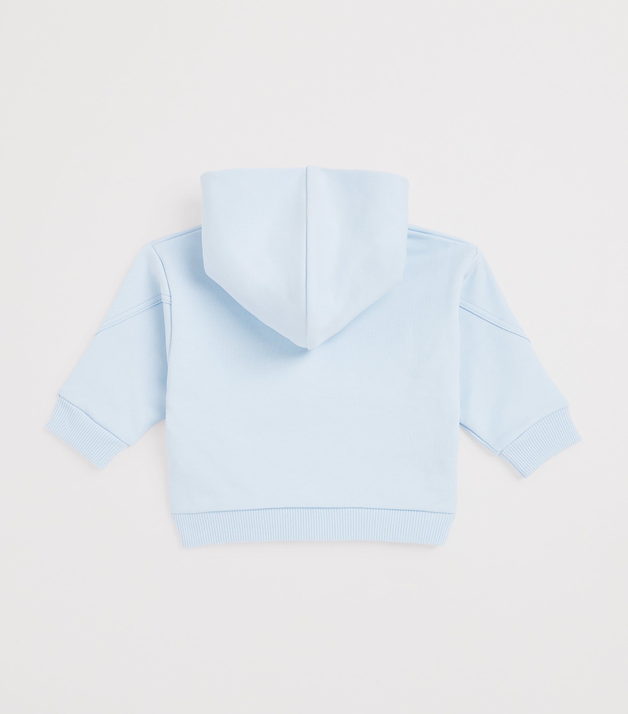 Logo Hoodie (2-18 Months) H31195/77LPALE BLUE Image 2