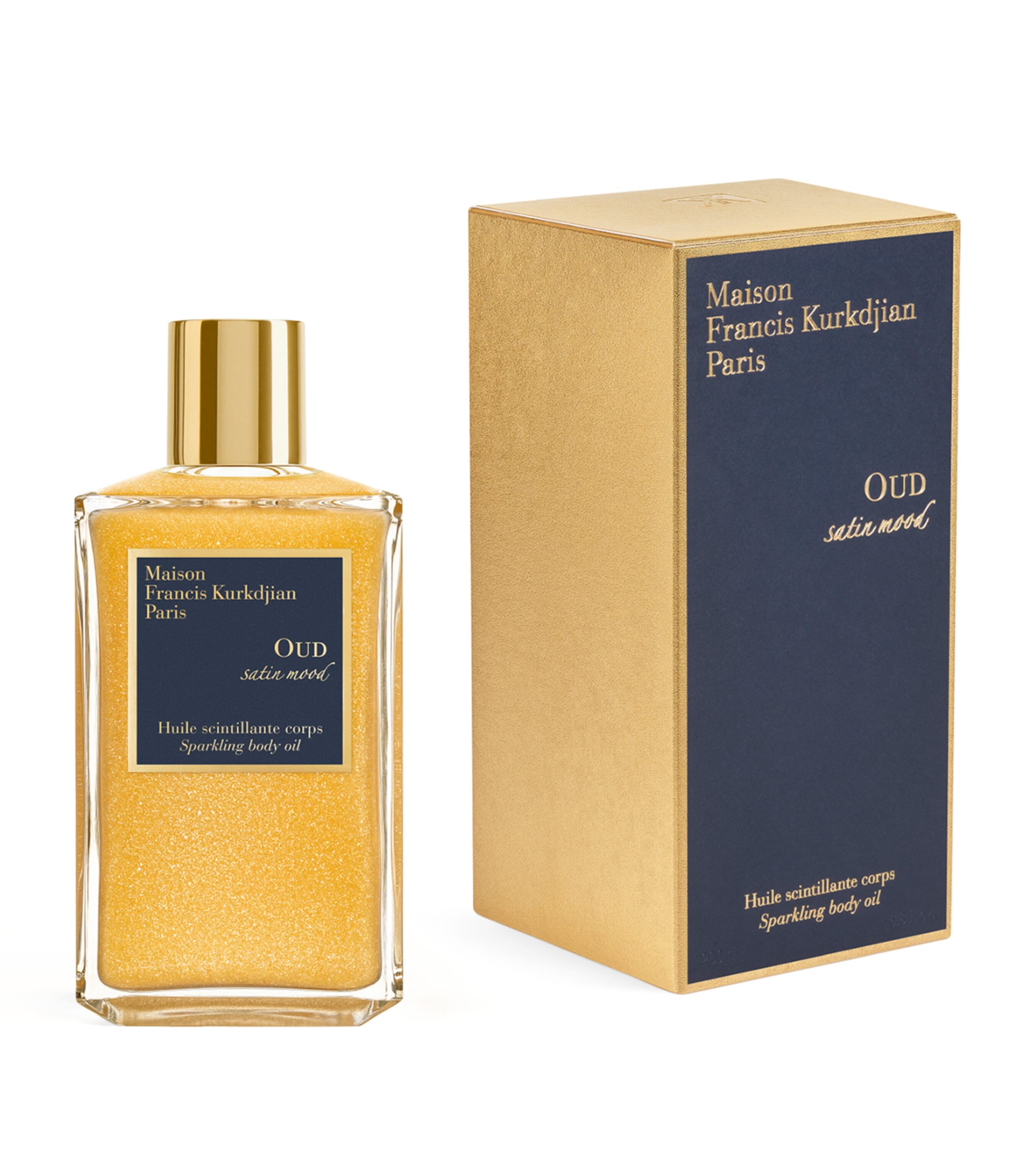 Oud Satin Mood Sparkling Body Oil (200ml) NO COLOUR Image 2