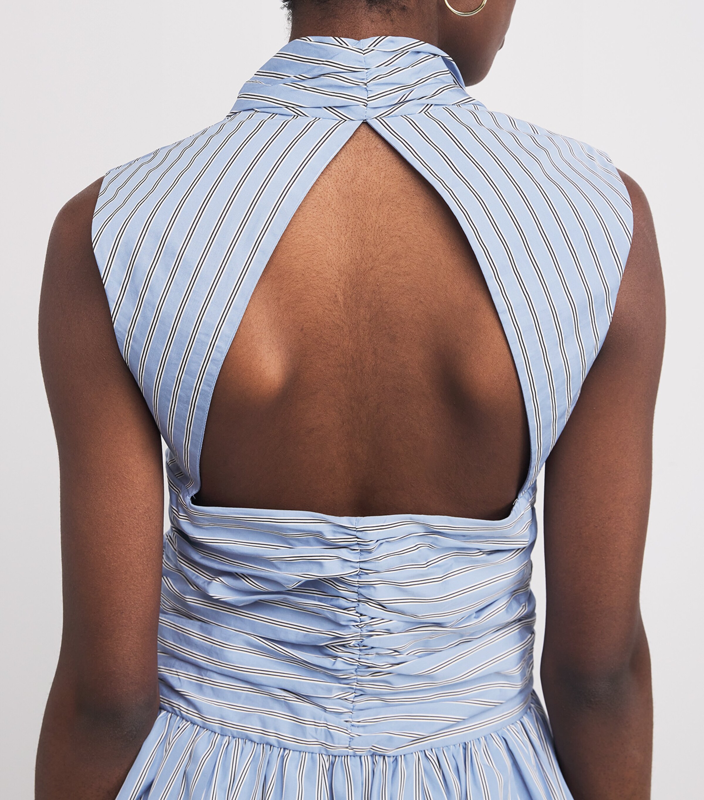 Patou Stripe Bloomer Mini Dress | Harrods US