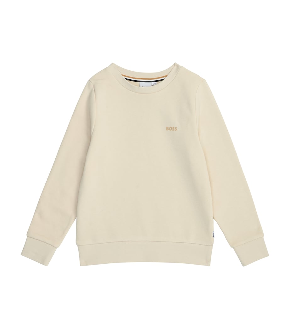 Logo Sweatshirt (4-16 Years) SAND Image 1