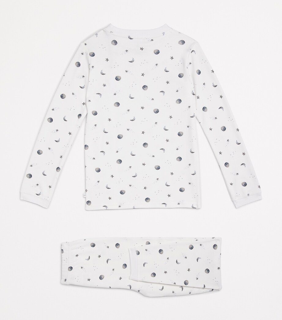 Rosa & Blue Starlit Pyjama Set (4-5 Years) Starlit Moon Image 2