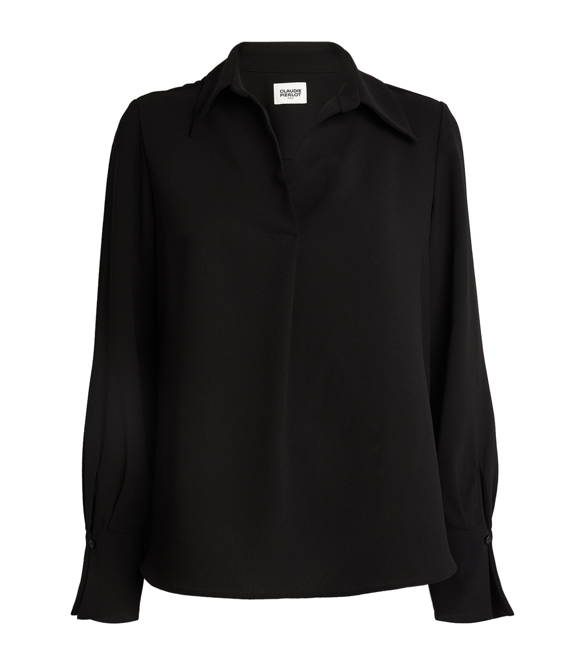 Claudie Pierlot Collared Blouse In Black