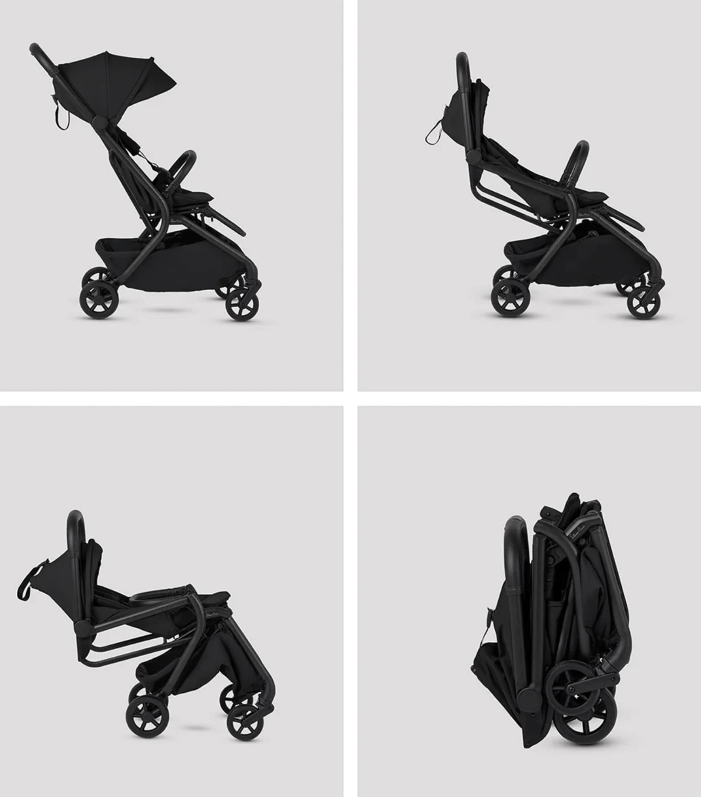 Silver Cross Nia Compact Travel Stroller Onyx Image 5