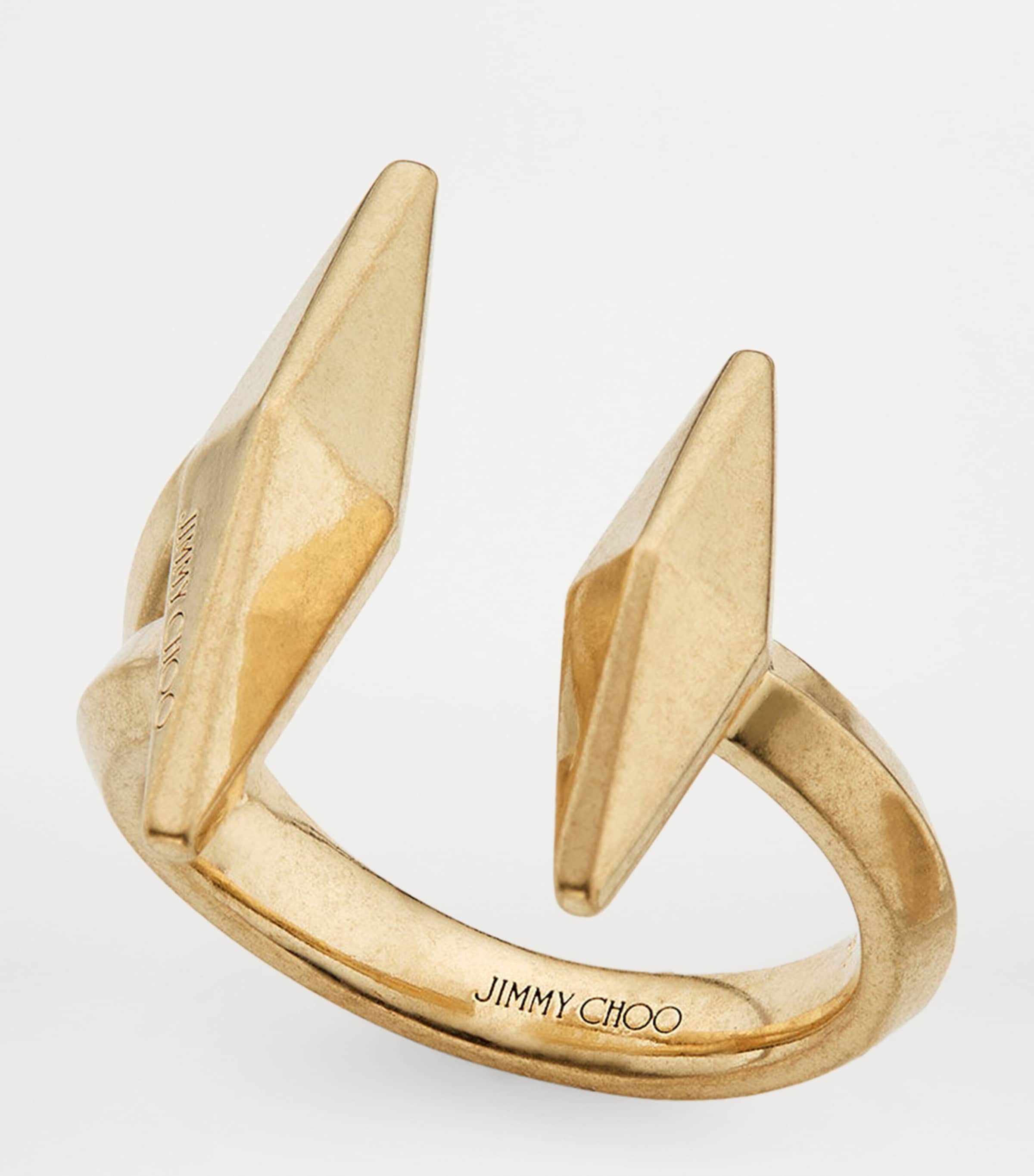Double Diamond Ring GOLD Image 2