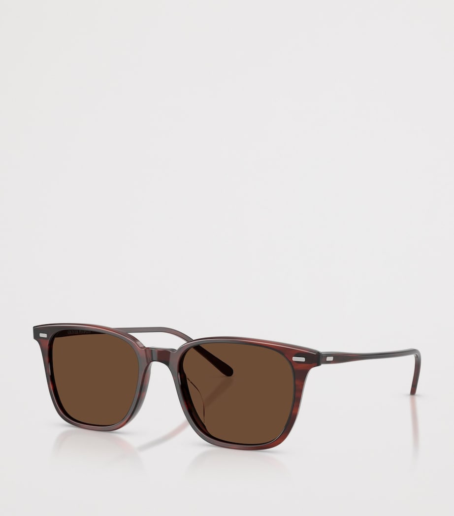 Oliver Peoples Laedin Square Sunglasses Brown Image 2