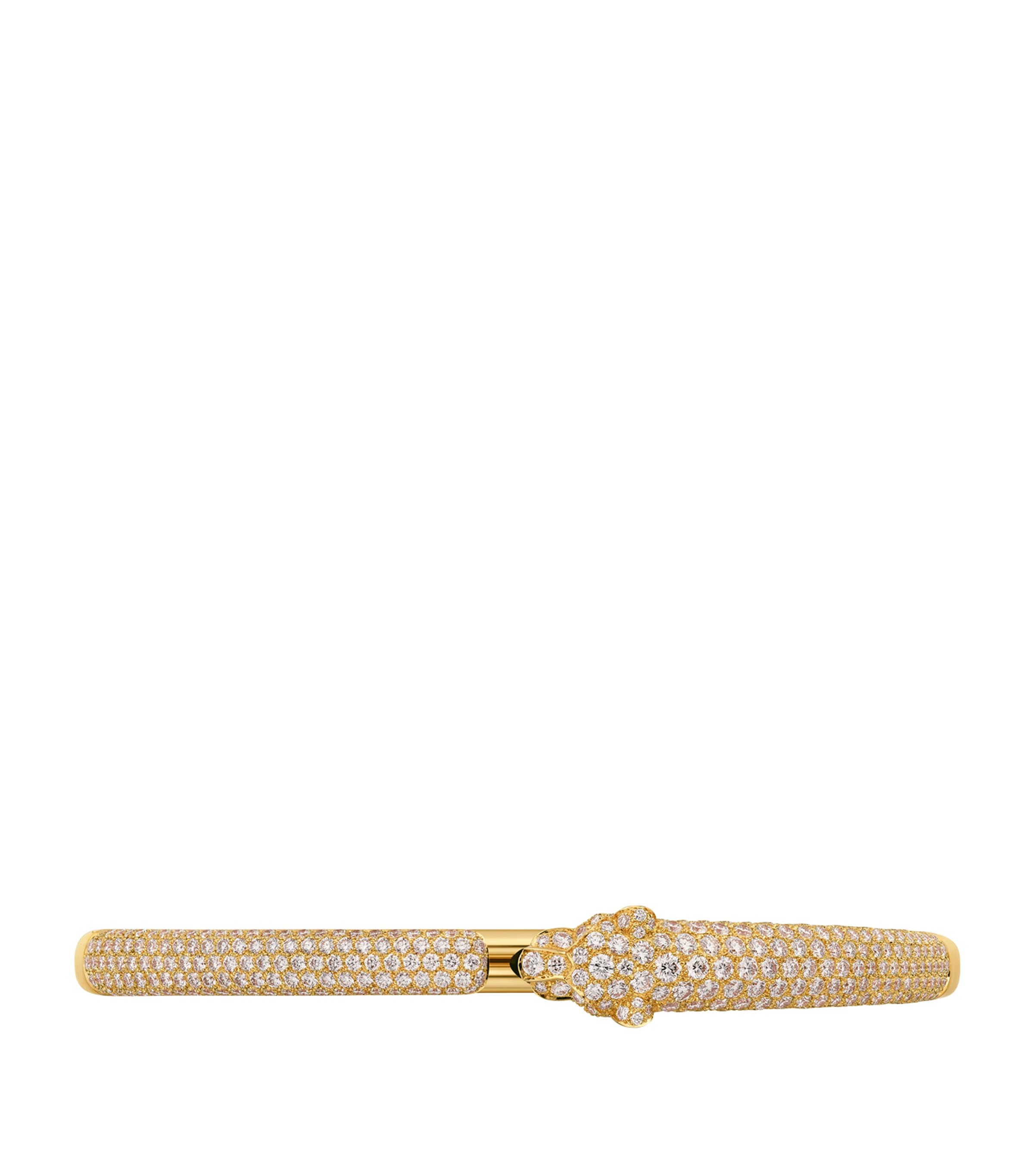 Cartier Yellow Gold, Diamond and Emerald Panthère de Cartier Bracelet Yellow Gold Image 2