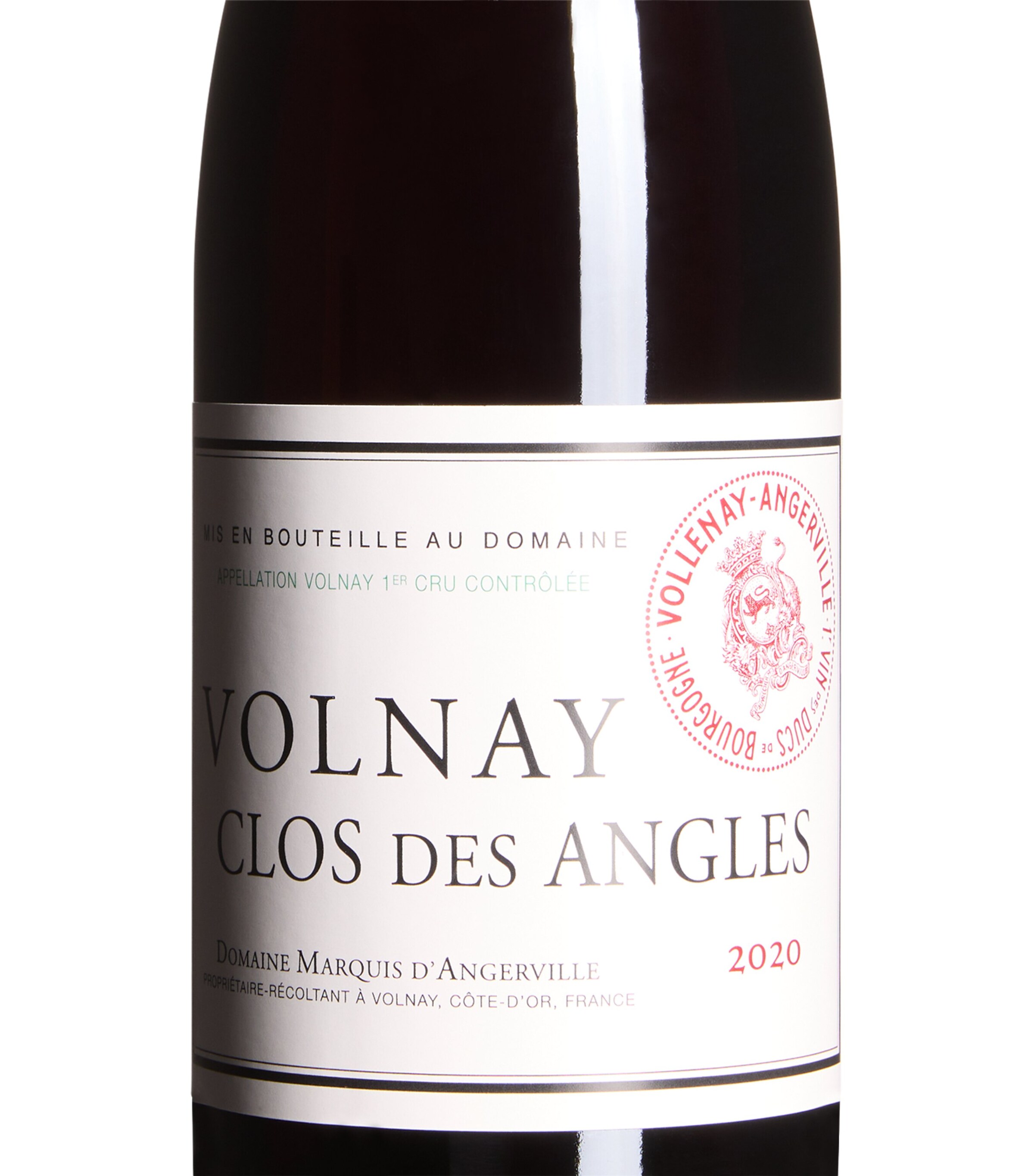 Domaine Marquis D'Angerville Domaine Marquis d'Angerville Clos des Angles Volnay Premier Cru 2020 (75cl) - Burgundy, France Image 2