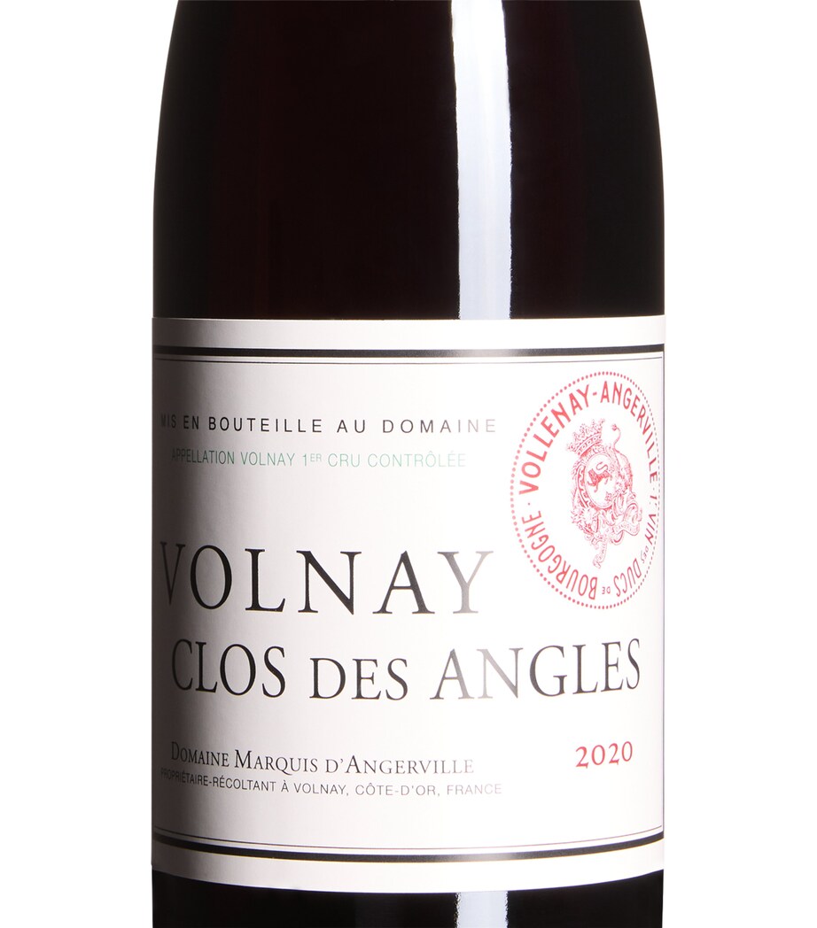 Domaine Marquis D'Angerville Domaine Marquis d'Angerville Clos des Angles Volnay Premier Cru 2020 (75cl) - Burgundy, France Image 2