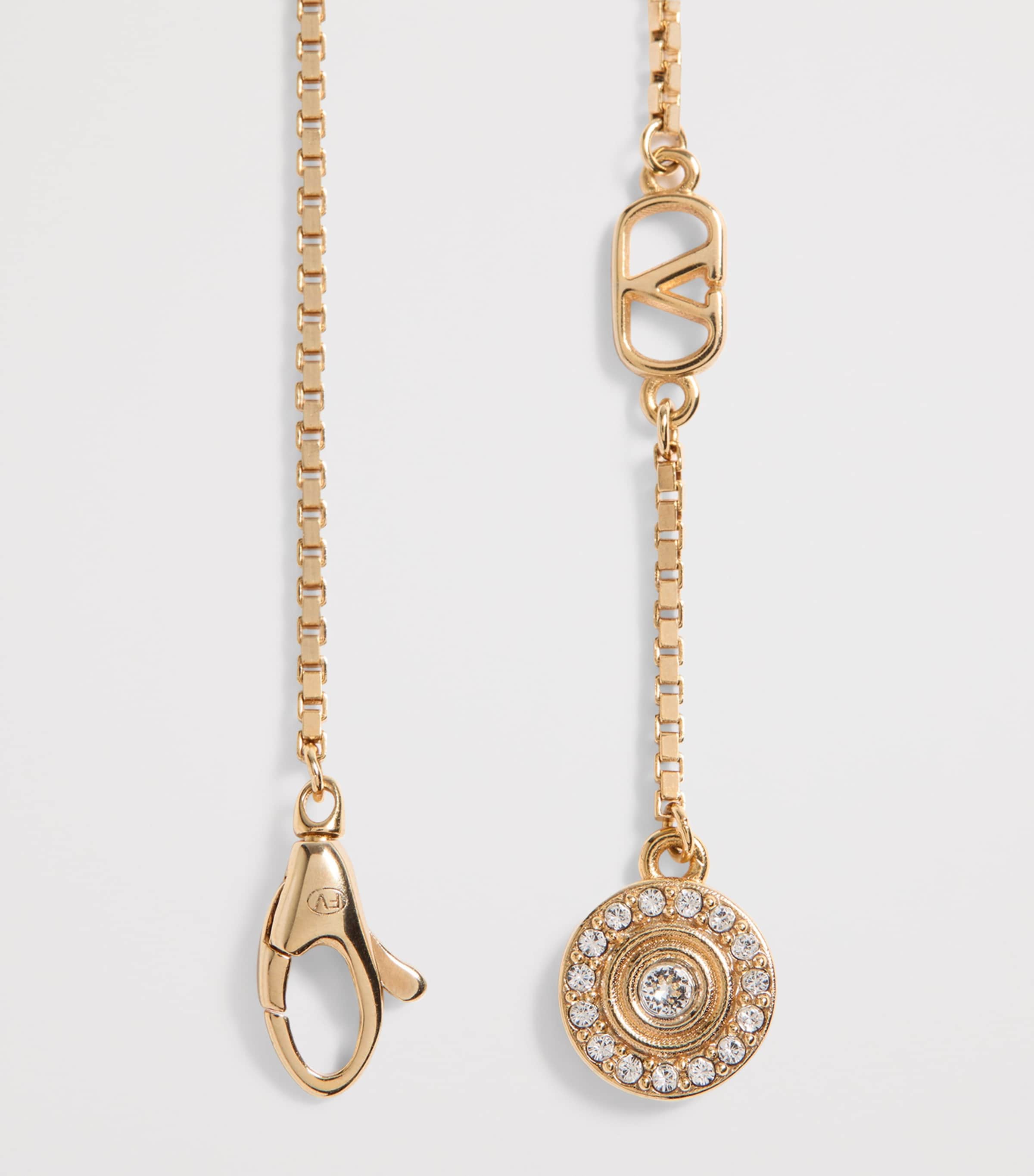 Valentino Garavani Crystal VLogo Signature Bracelet Image 5