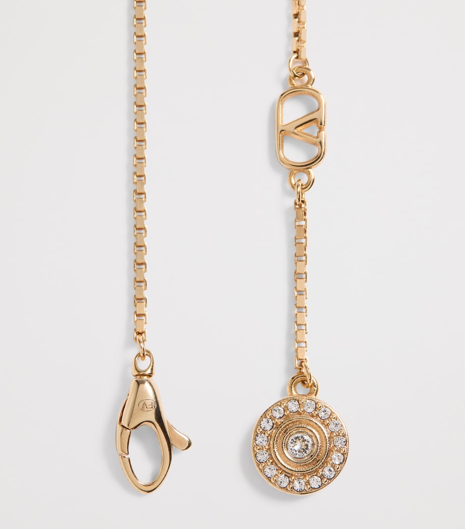 Valentino Garavani Crystal VLogo Signature Bracelet Image 5
