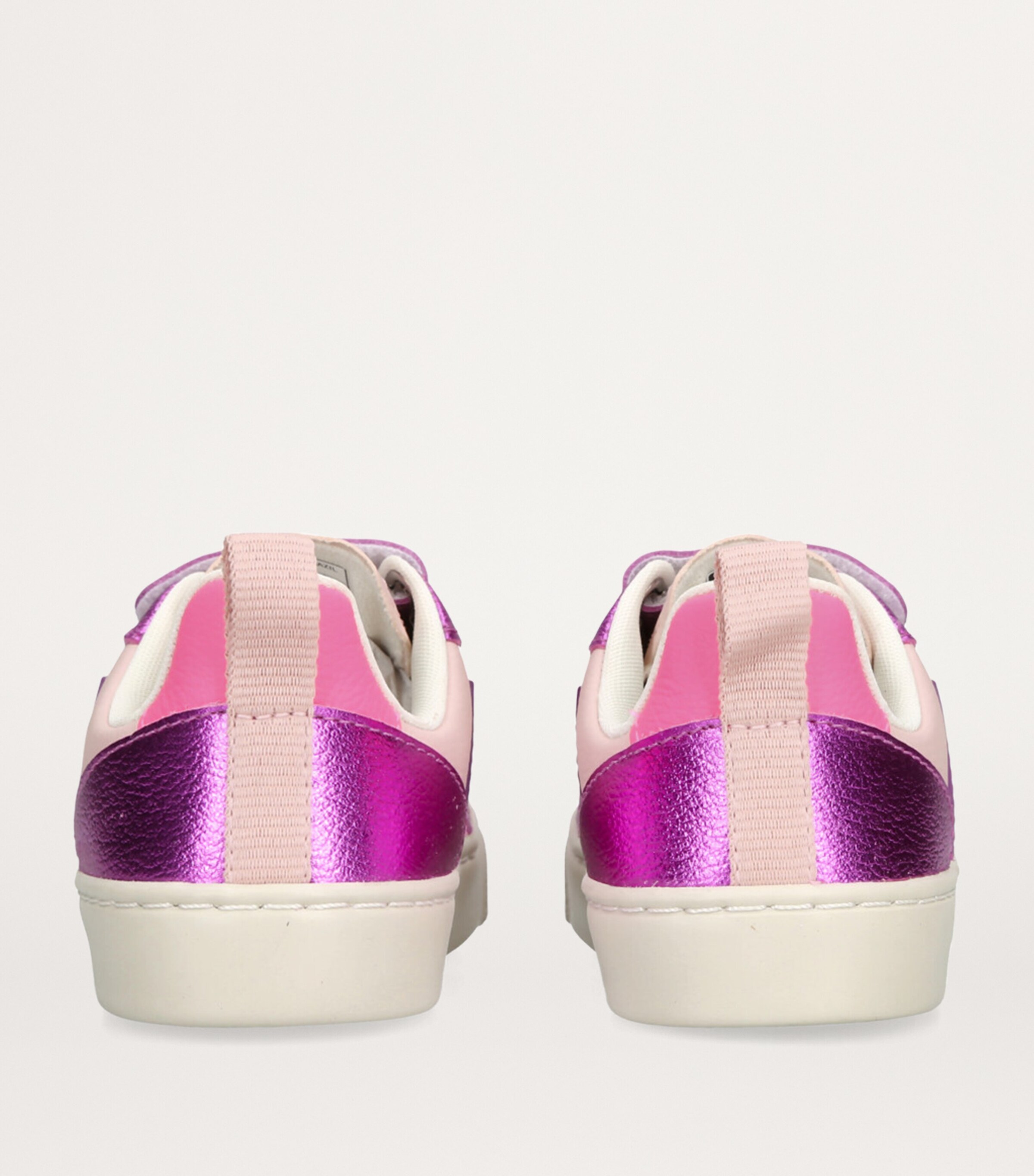 Leather V-10 Sneakers PINK COMB Image 2