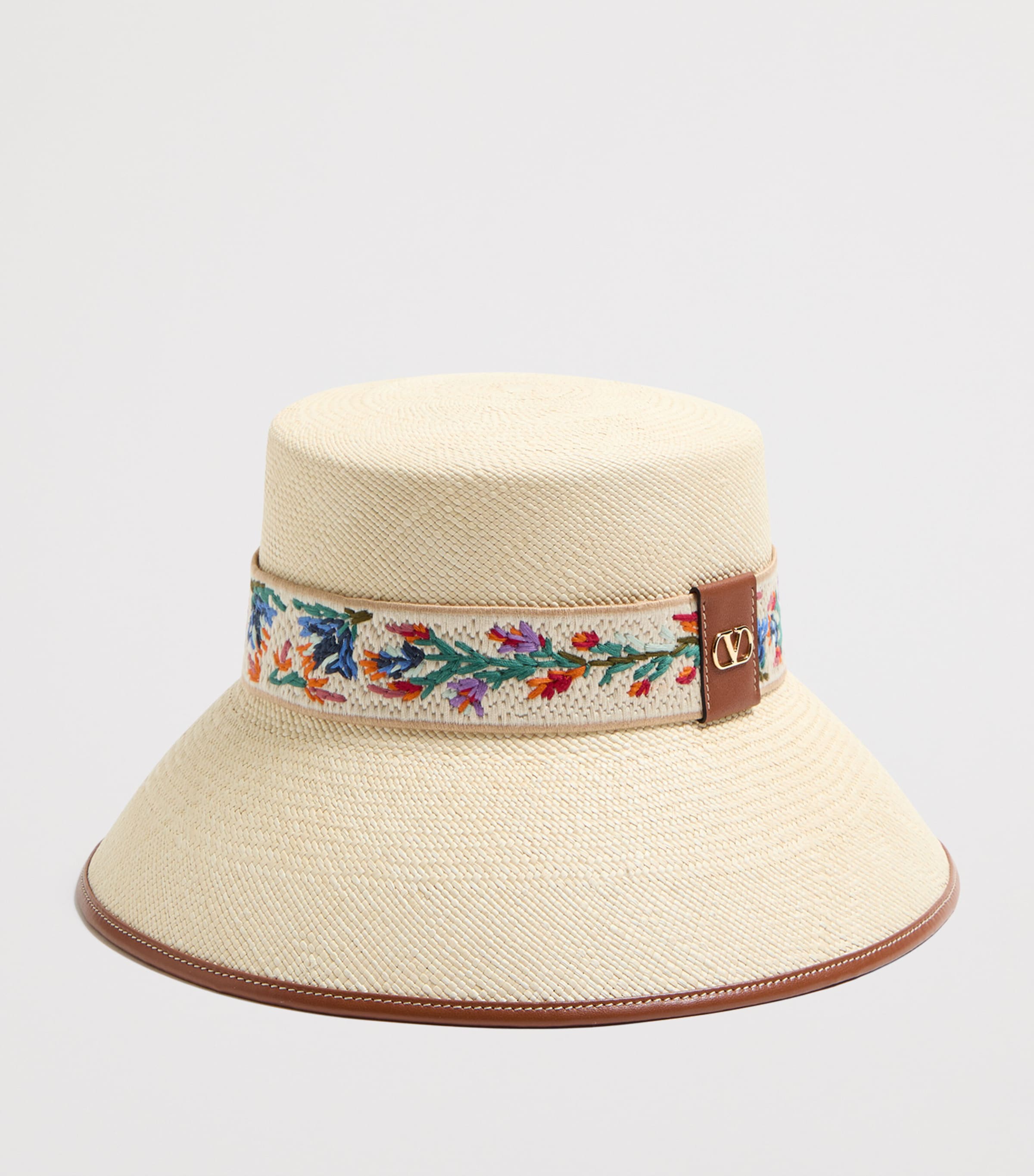 Valentino Garavani Straw Antibes Bucket Hat Image 2