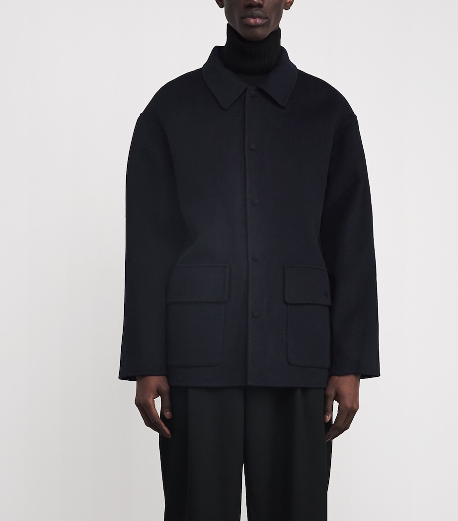 Wool Vasco Jacket DARK NAVY Image 3
