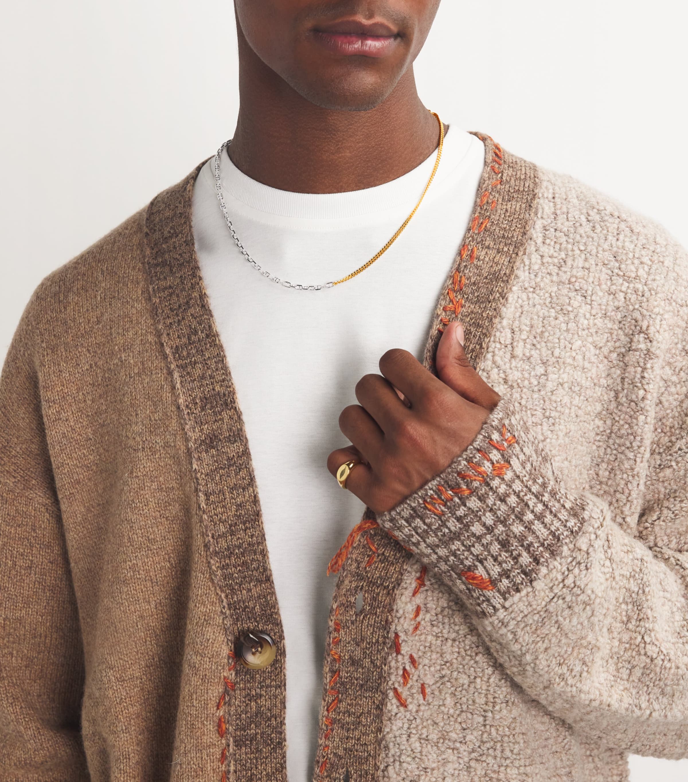 Rue Chain Duo Necklace NA Image 4