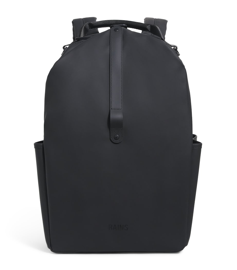 Waterproof Clip Front Backpack 01 BLACK Image 1