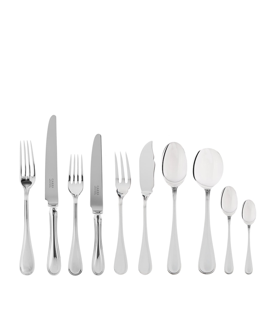 English Thread Silver-Plated 60-Piece Set SILVER Image 2