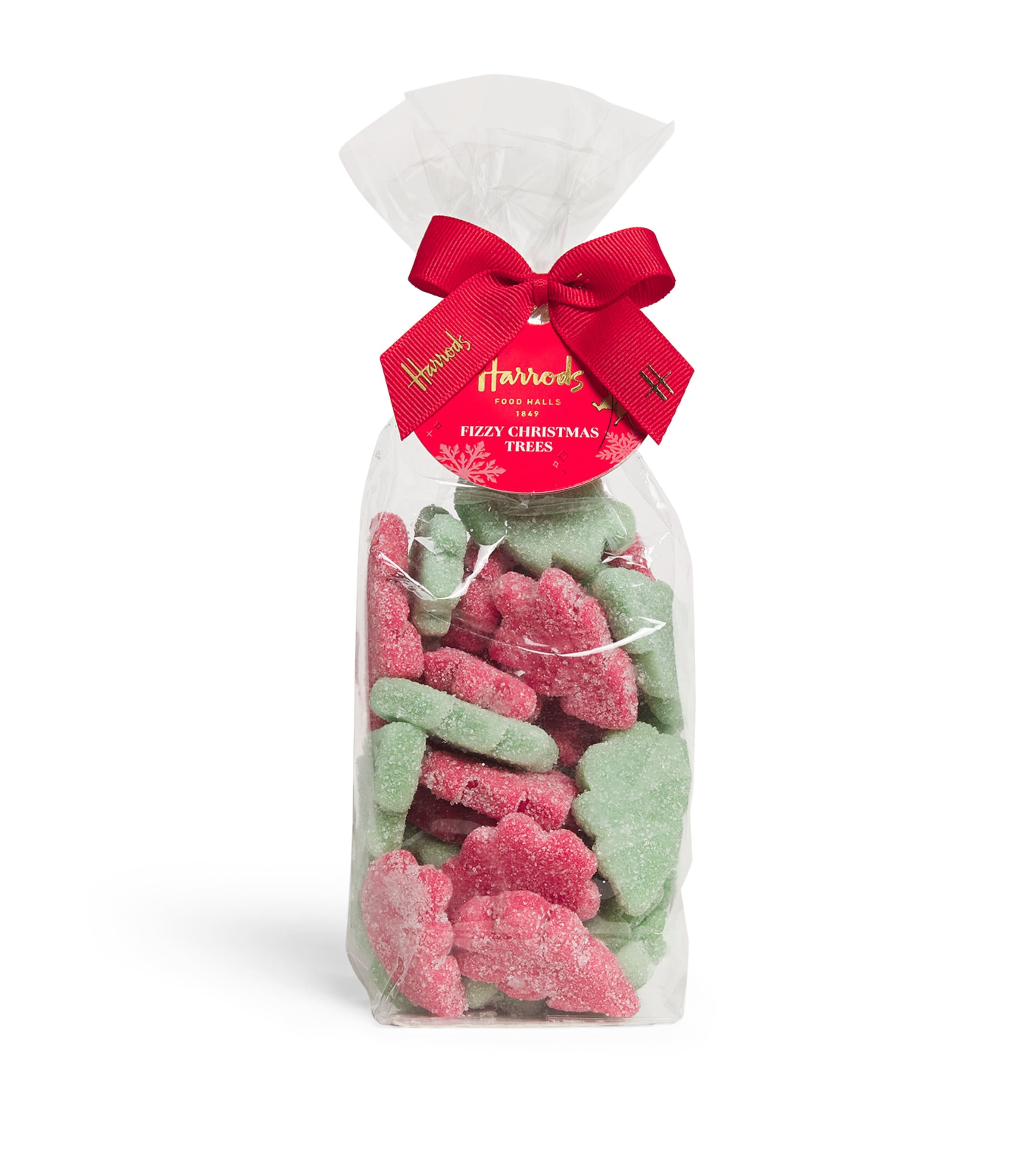 Fizzy Christmas Tree Gummies (200g) NO COLOUR Image 1