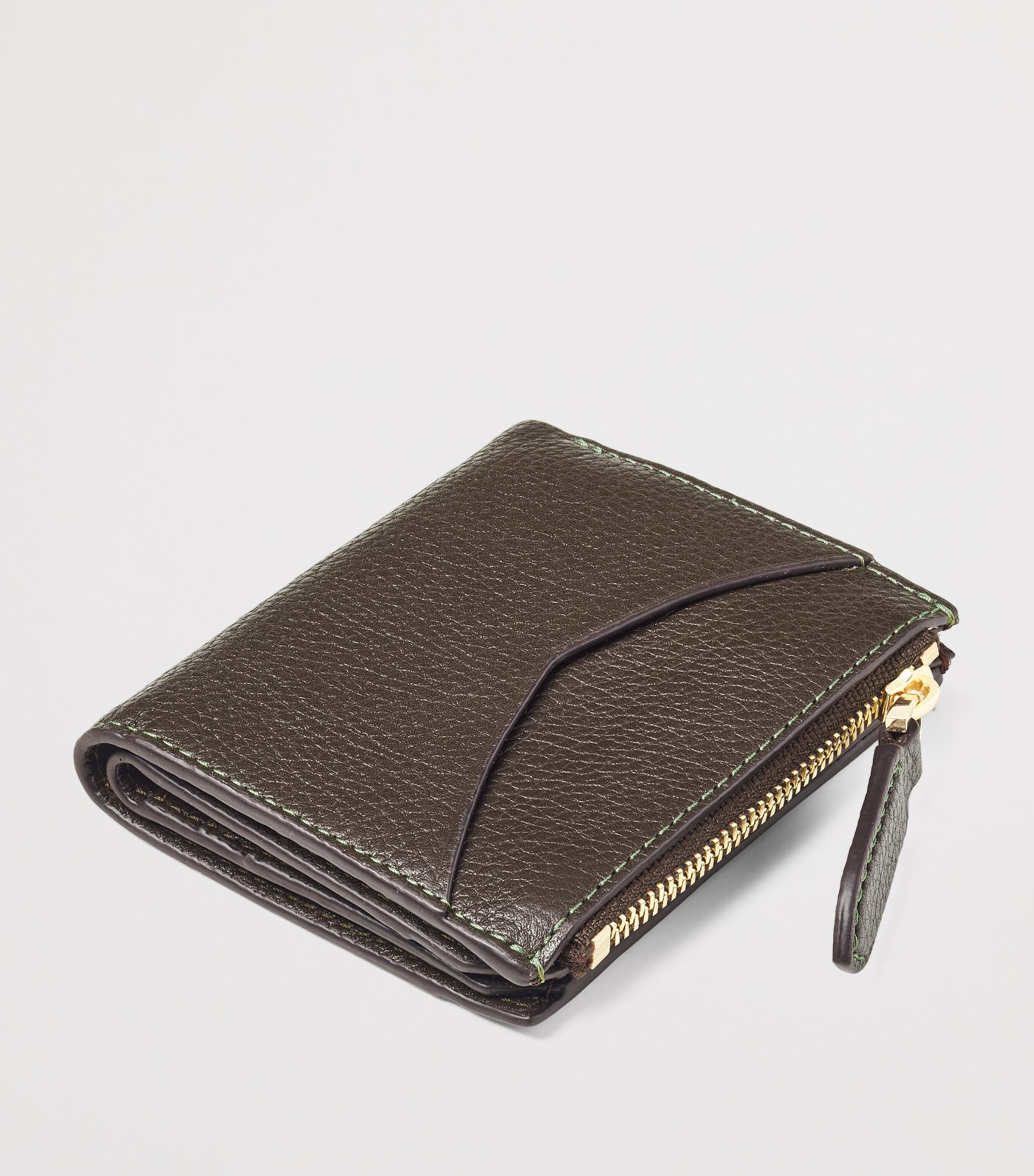 Leather Card Holder DARKBROWN Image 3