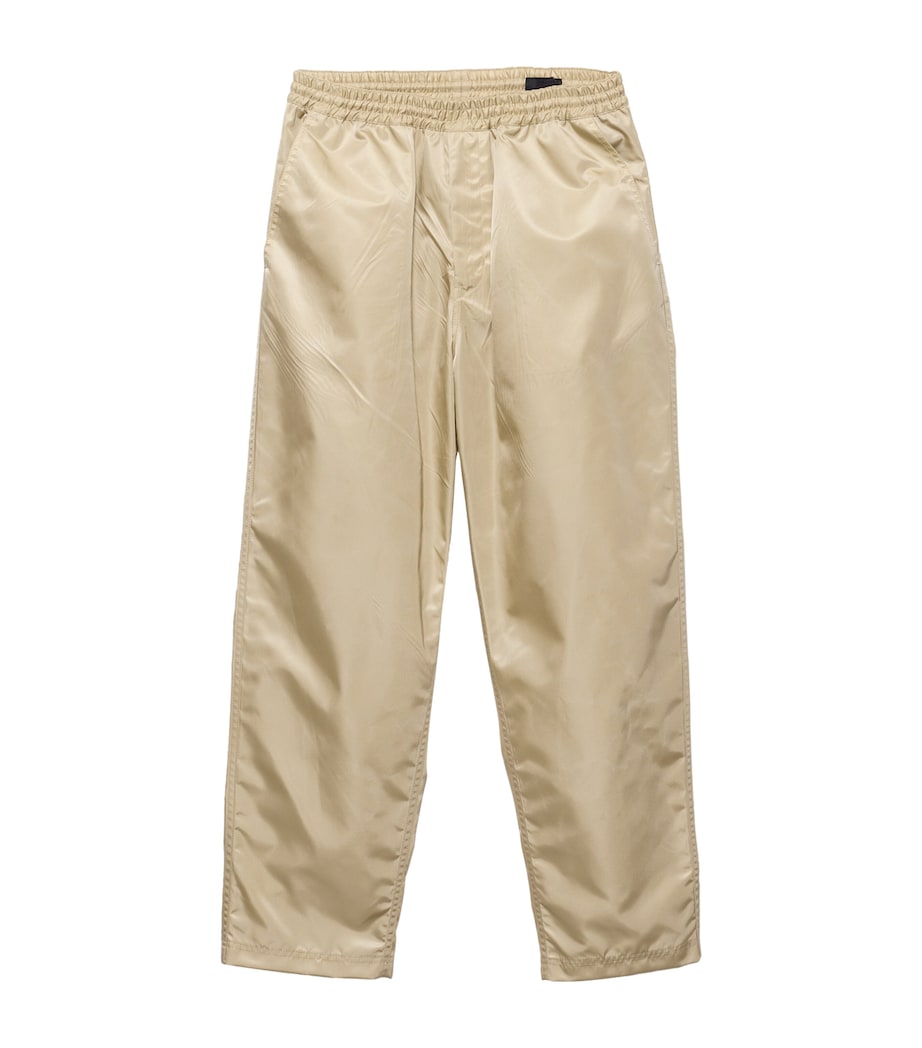 Prada Mens Re-Nylon Trousers Neutral Image 1