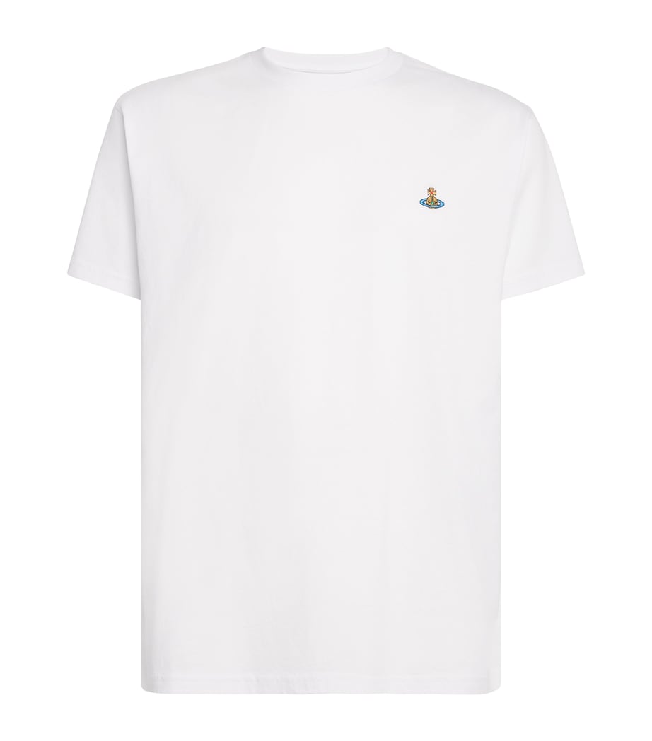 Organic Cotton Orb T-Shirt A401 WHITE Image 1