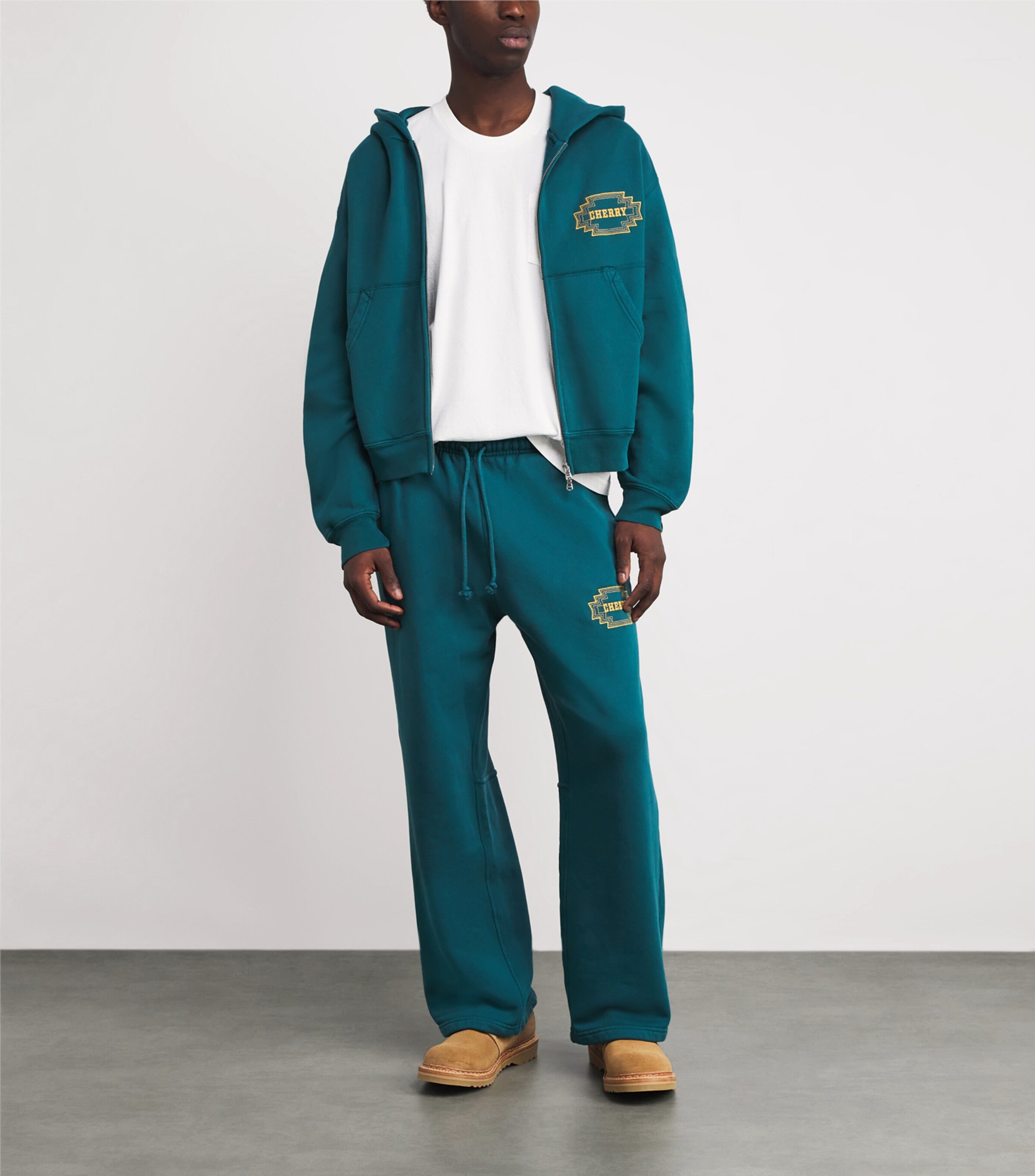 Cotton Mojave Desert Print T-Shirt VINTAGE WHITE Image 2