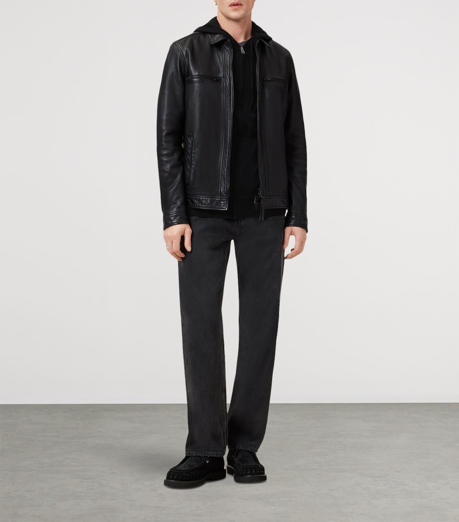 Merino Wool Mode Hoodie BLACK Image 3