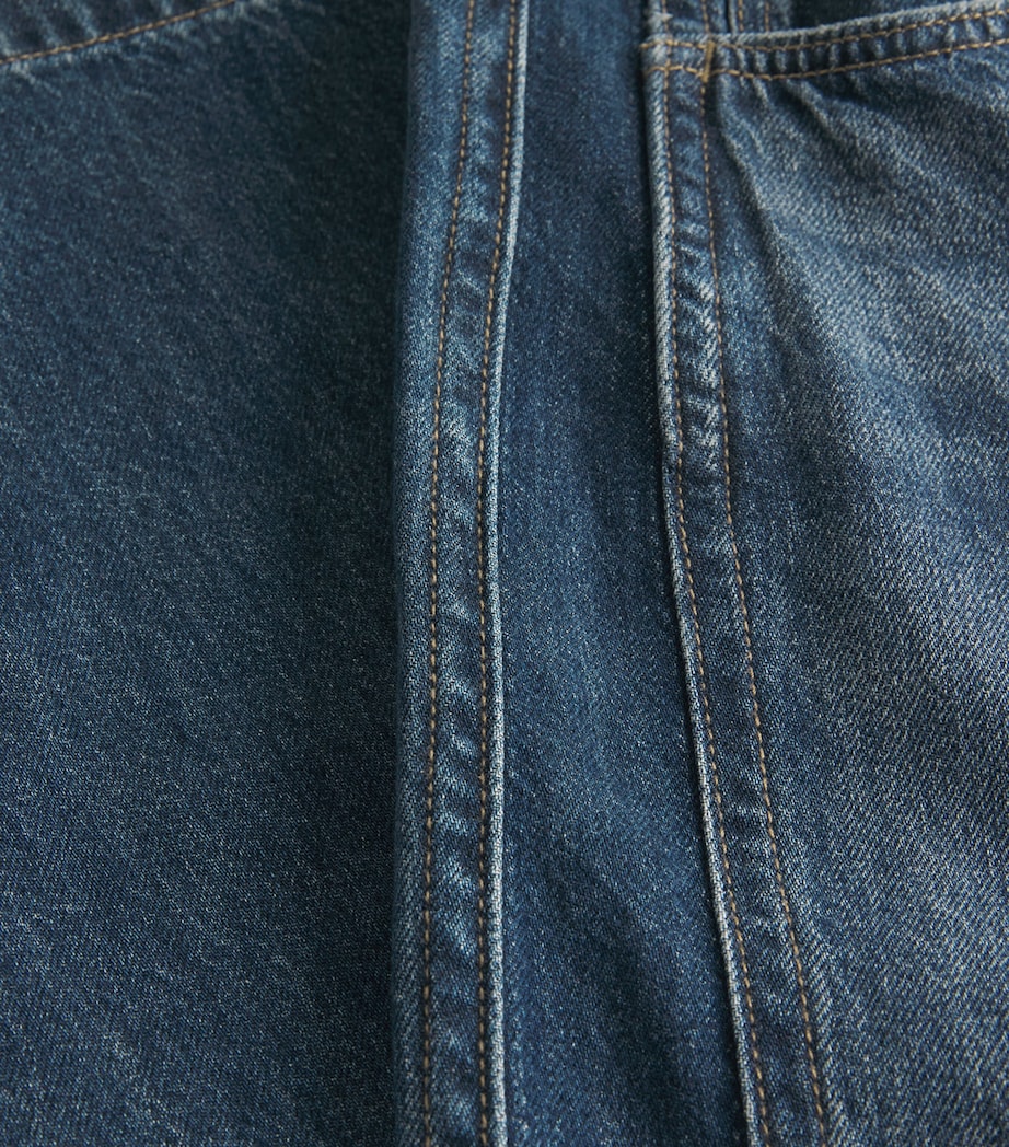 Logan Mid-Rise Wide-Leg Jeans TWOINDGO Image 5