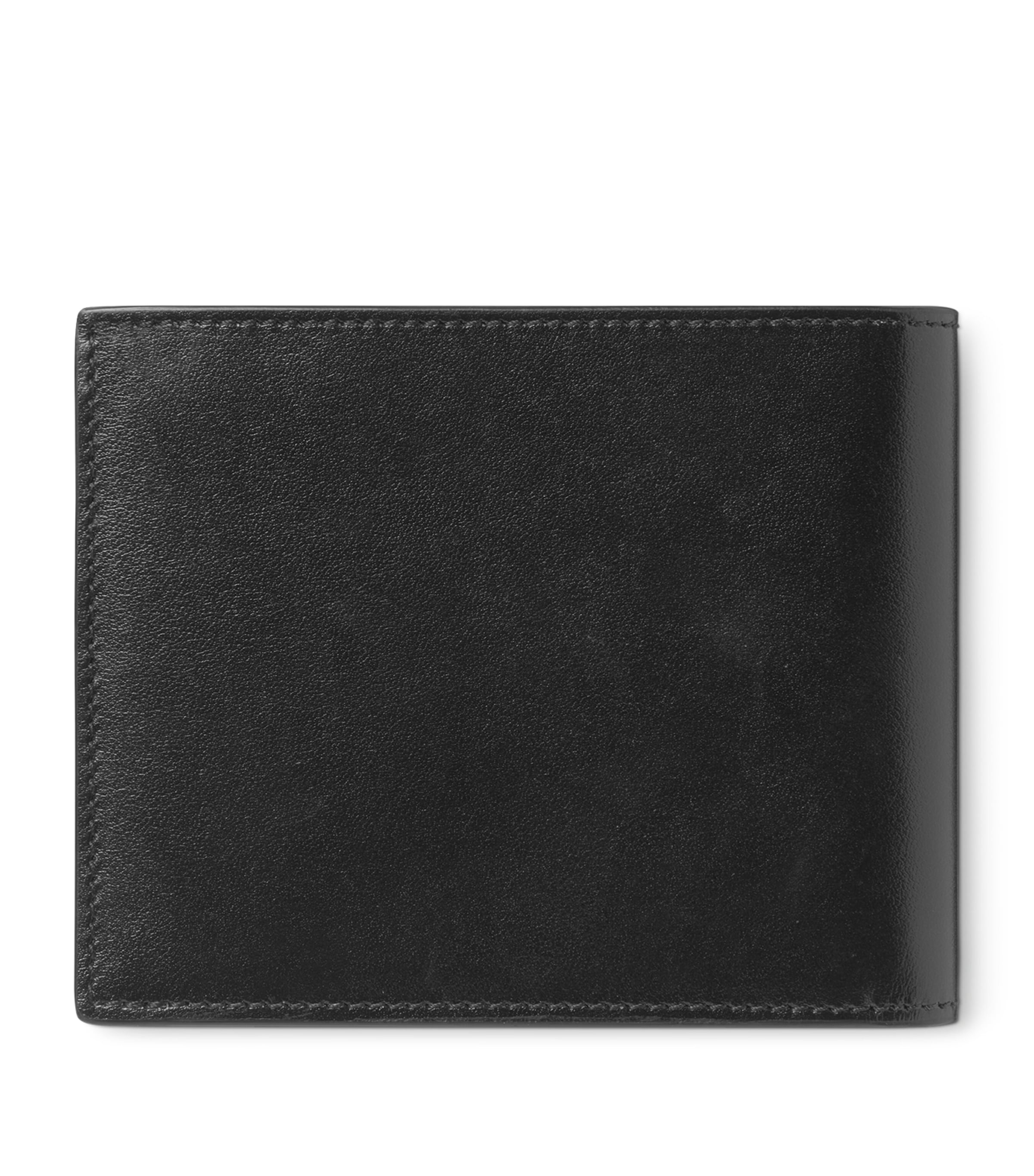 Leather Meisterstück 6cc Wallet BLACK Image 2
