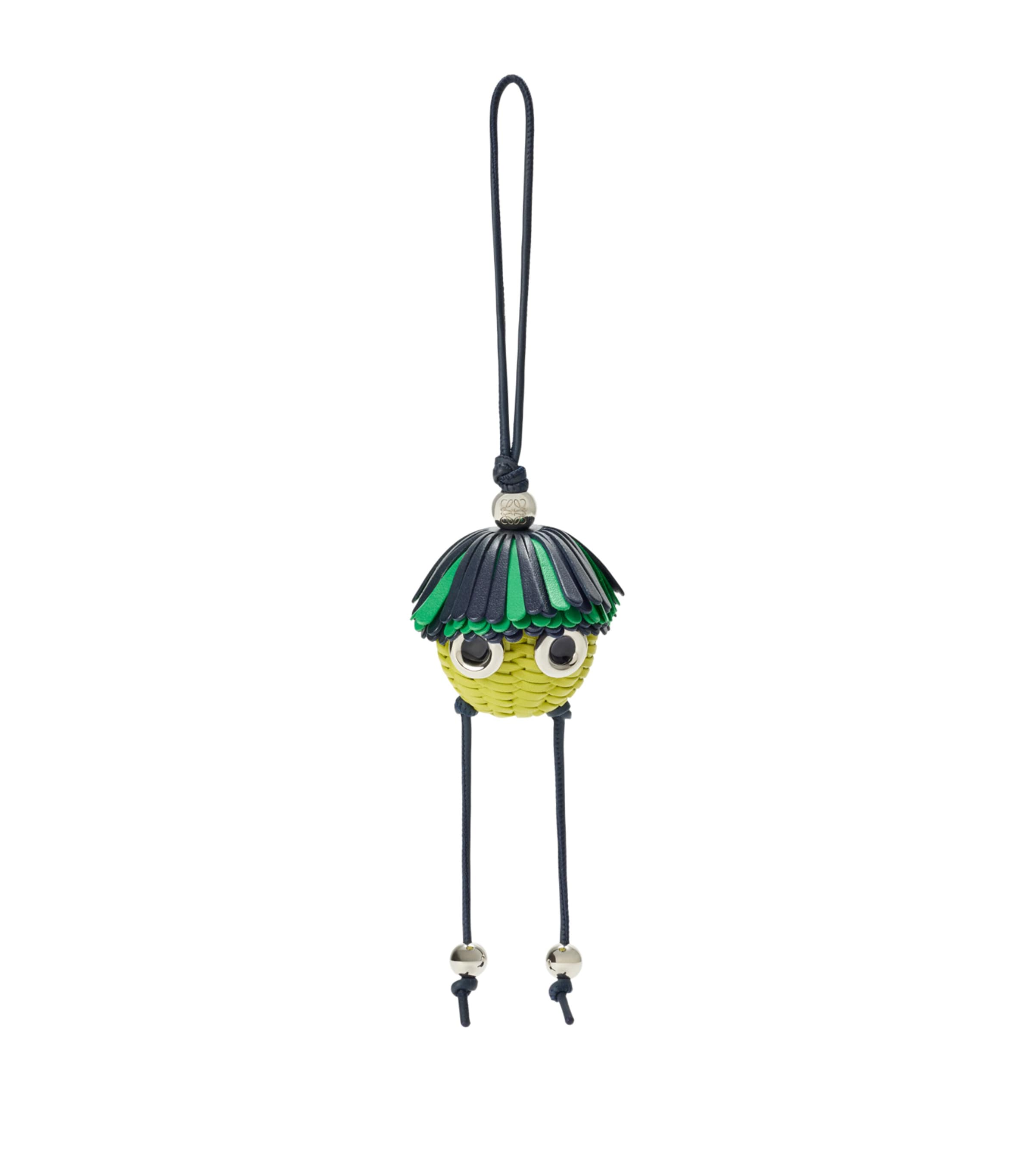 LOEWE Leather Loomie Bag Charm Green Image 1