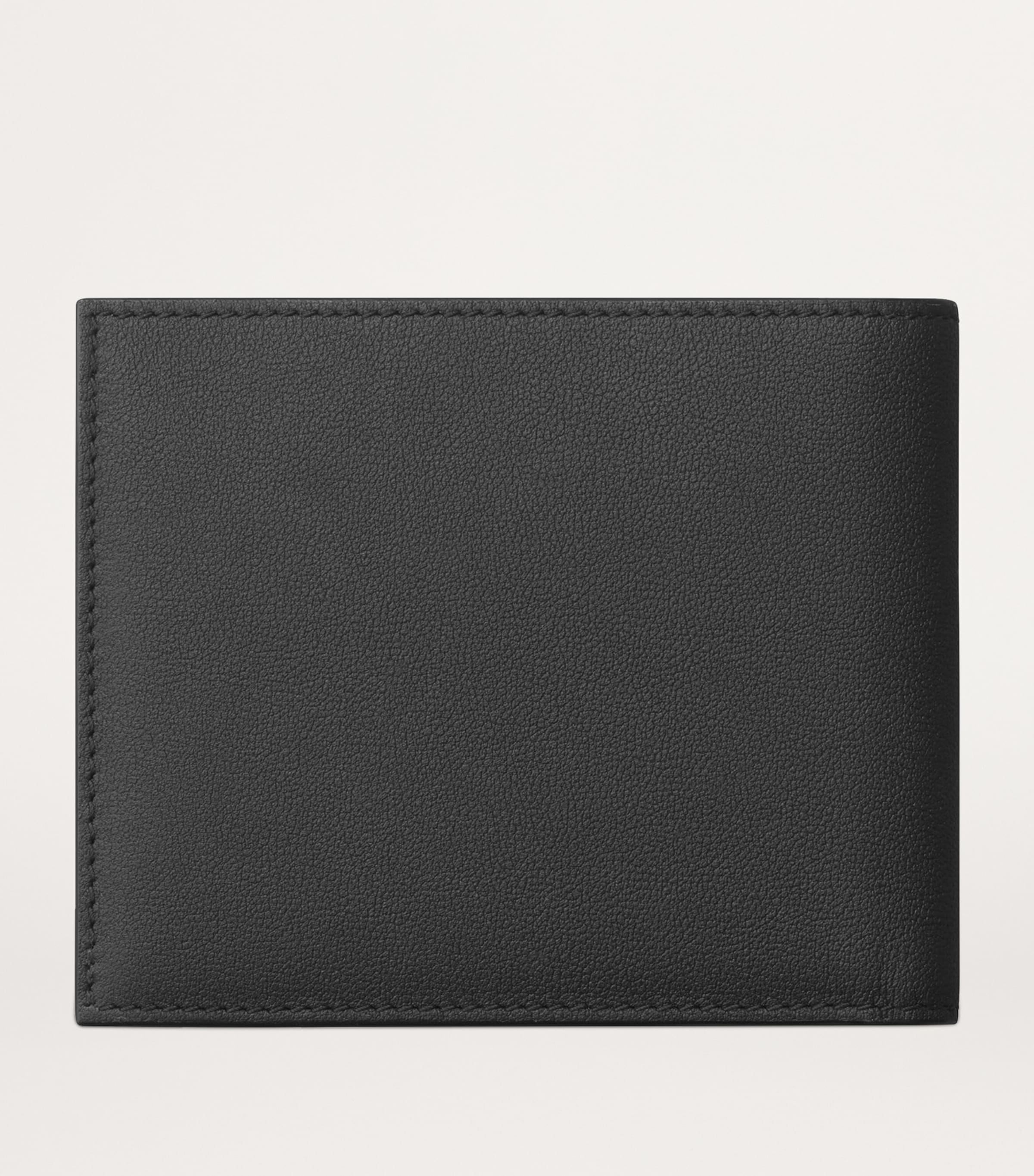 Calfskin Losange Shadow Card Holder BLACK Image 3