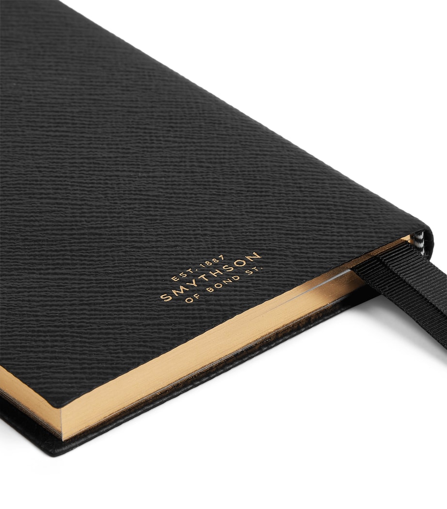 Smythson Grained Lambskin Chelsea Diary Black Image 6