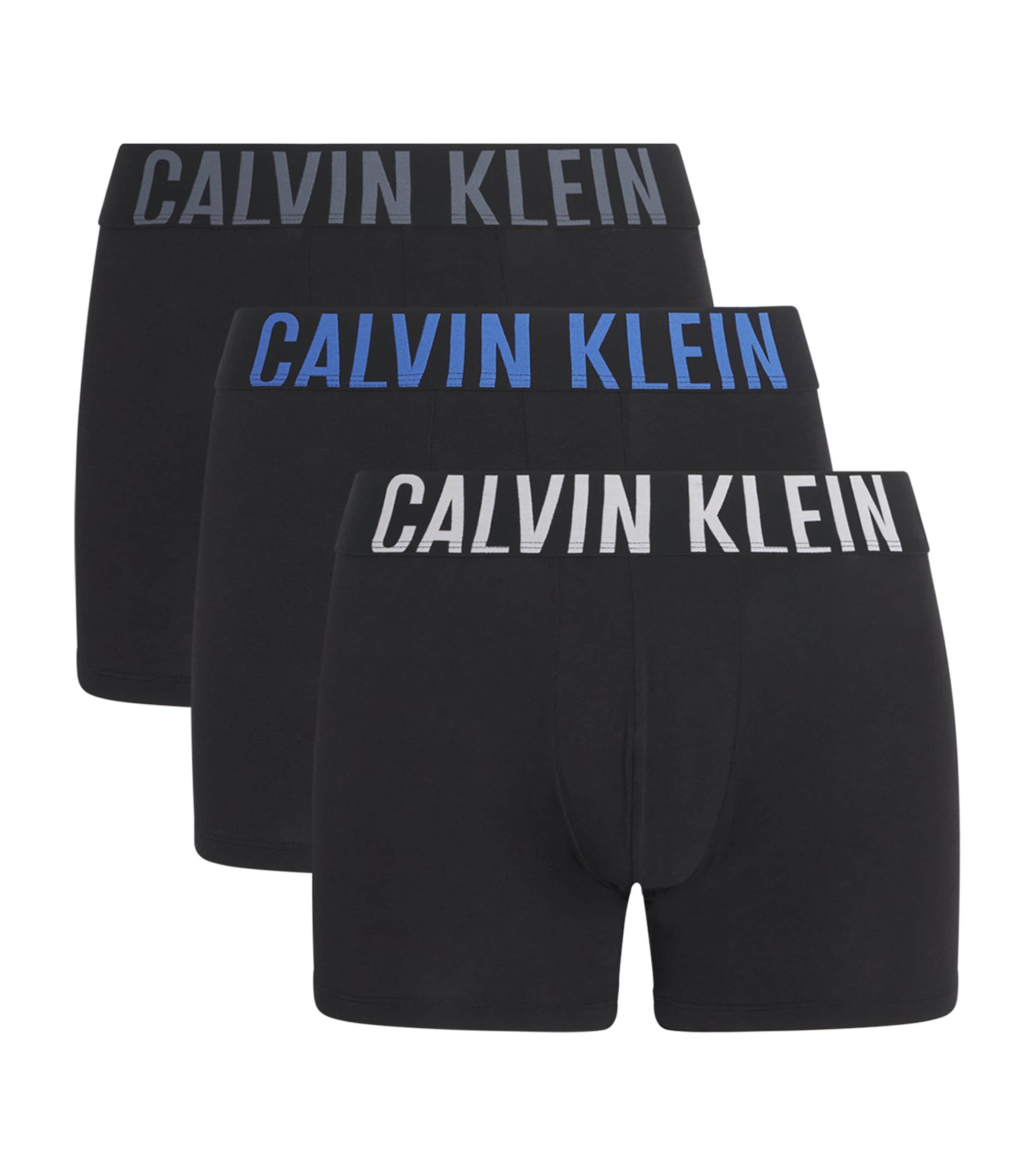 Calvin Klein Cotton Intense Power Boxer Briefs In Black