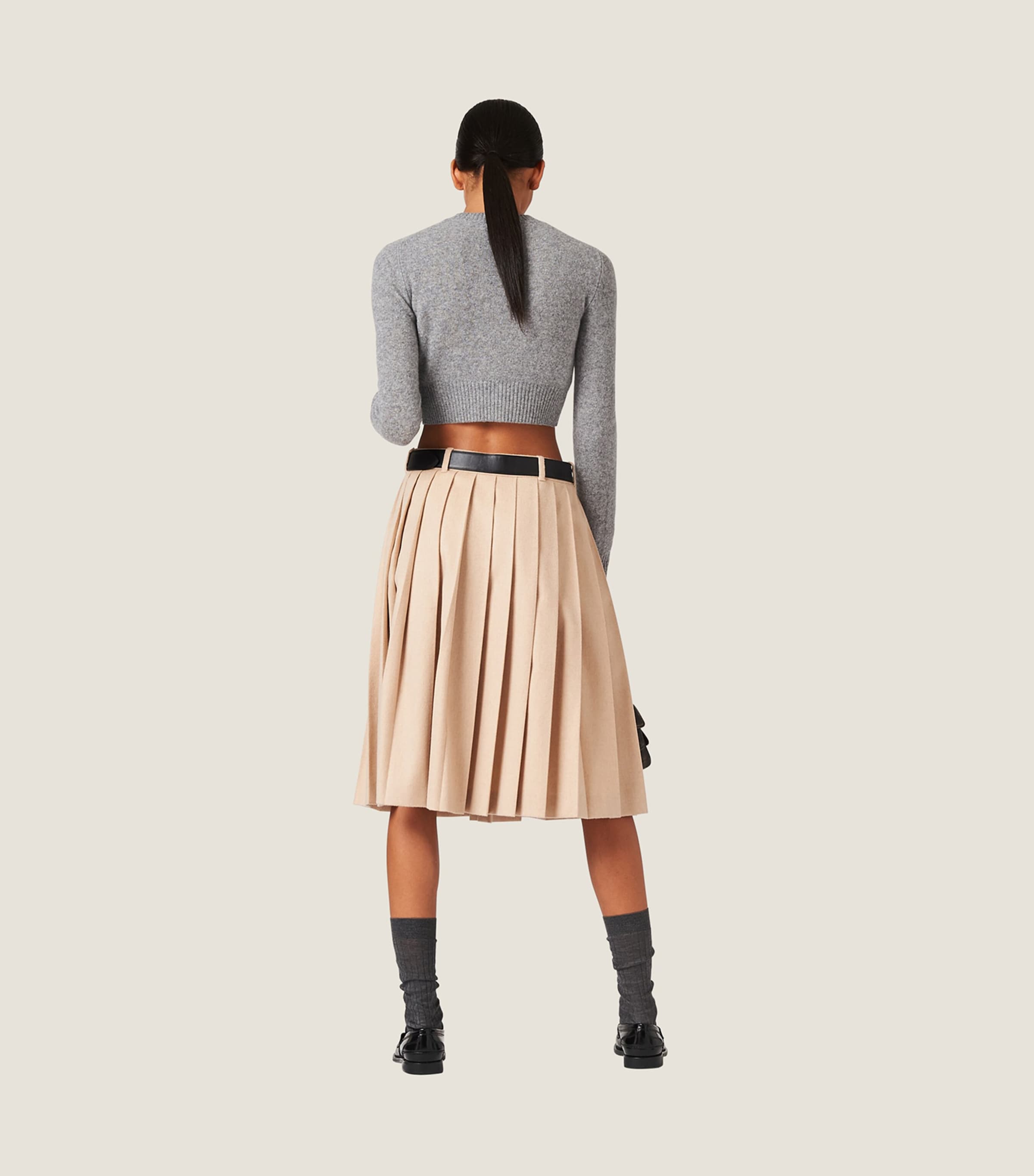 Cashmere Logo Sweater F0031 Image 5