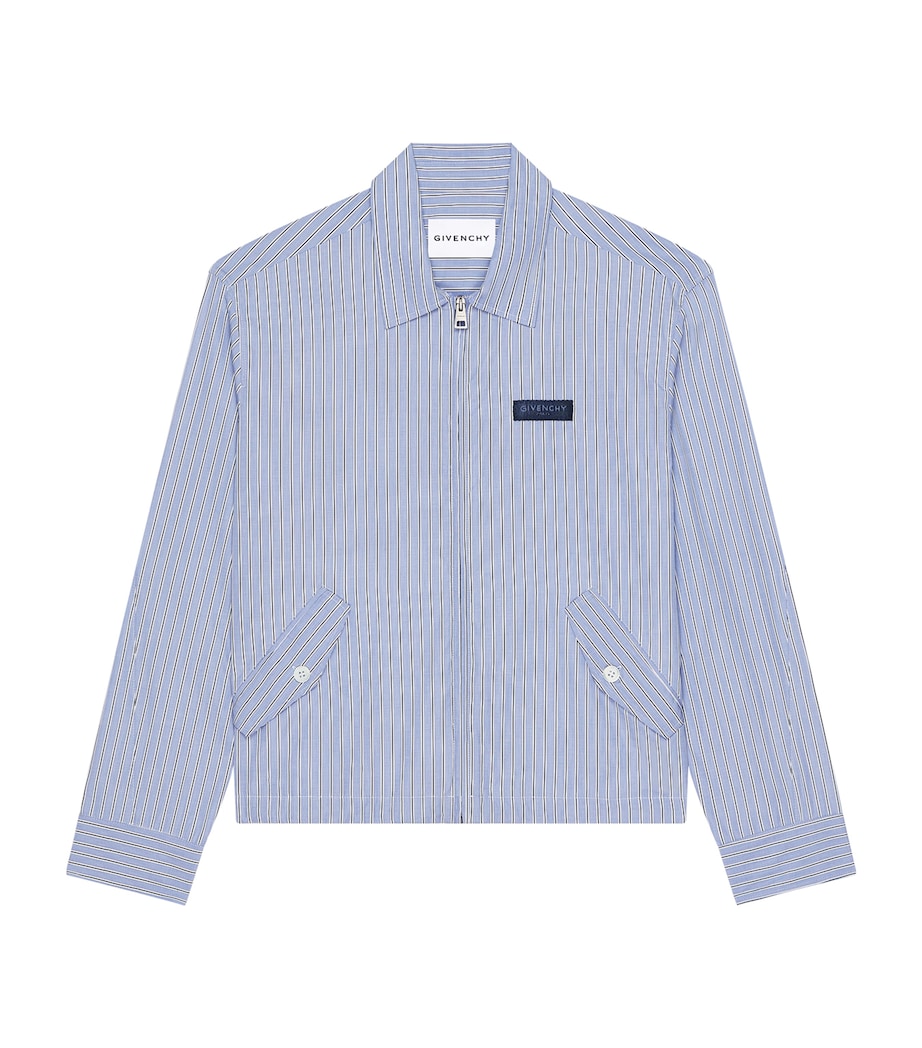 Givenchy Mens Cotton Stripe Jacket Image 1
