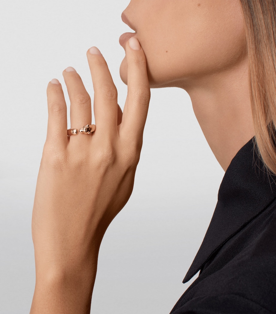 Rose Gold, Tsavorite Garnet and Onyx Panthère de Cartier Ring ROSE GOLD Image 3