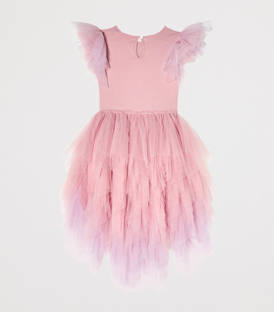 Tutu Du Monde Tulle Sparkle In Bloom Dress (2-12 Years) Diamond Blue Mix Image 3