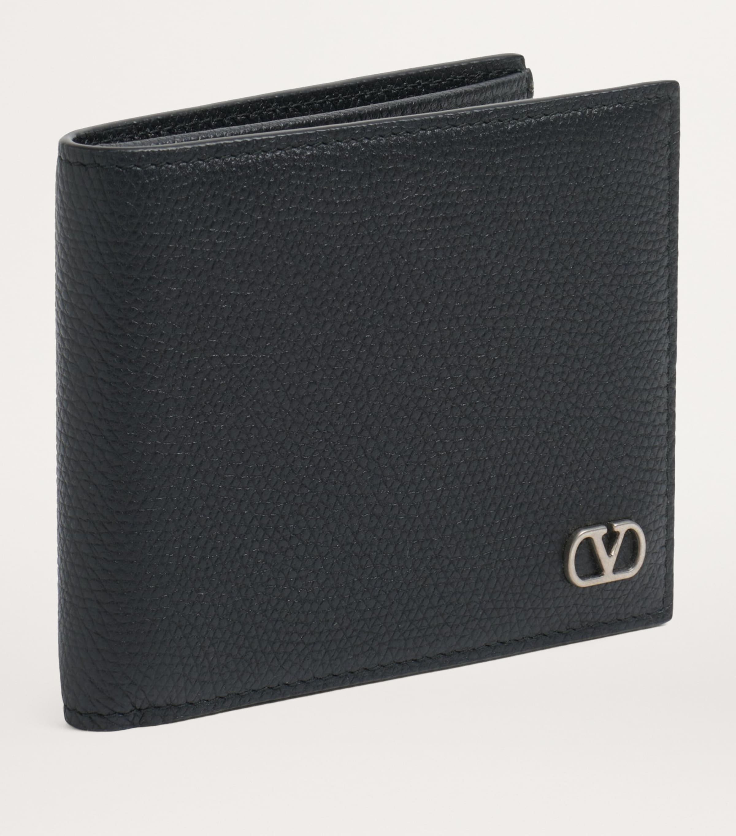 Leather VLogo Signature Wallet 0NO Image 2