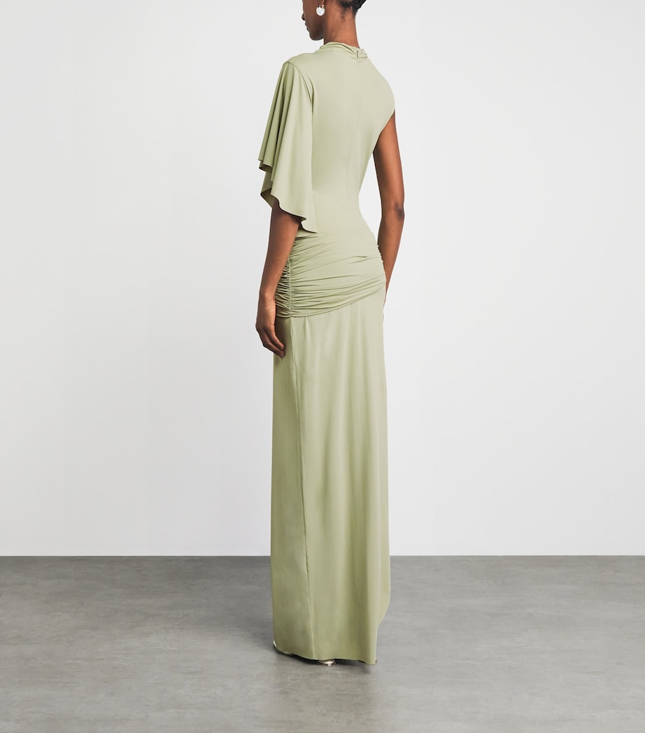 De La Vali Womens Titan Maxi Dress Mint Green Image 4