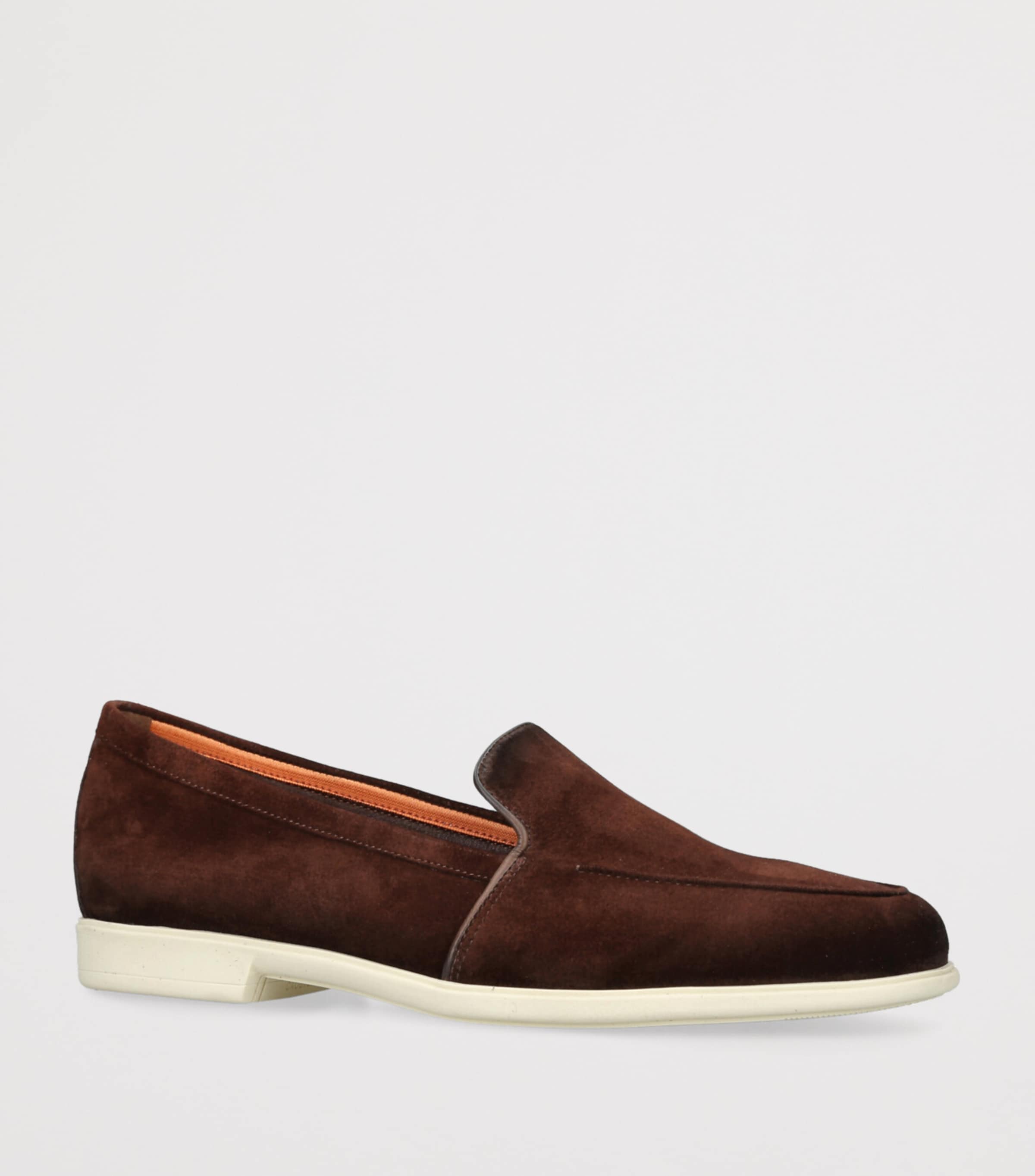Suede Malibu Loafers DARK BROWN Image 3
